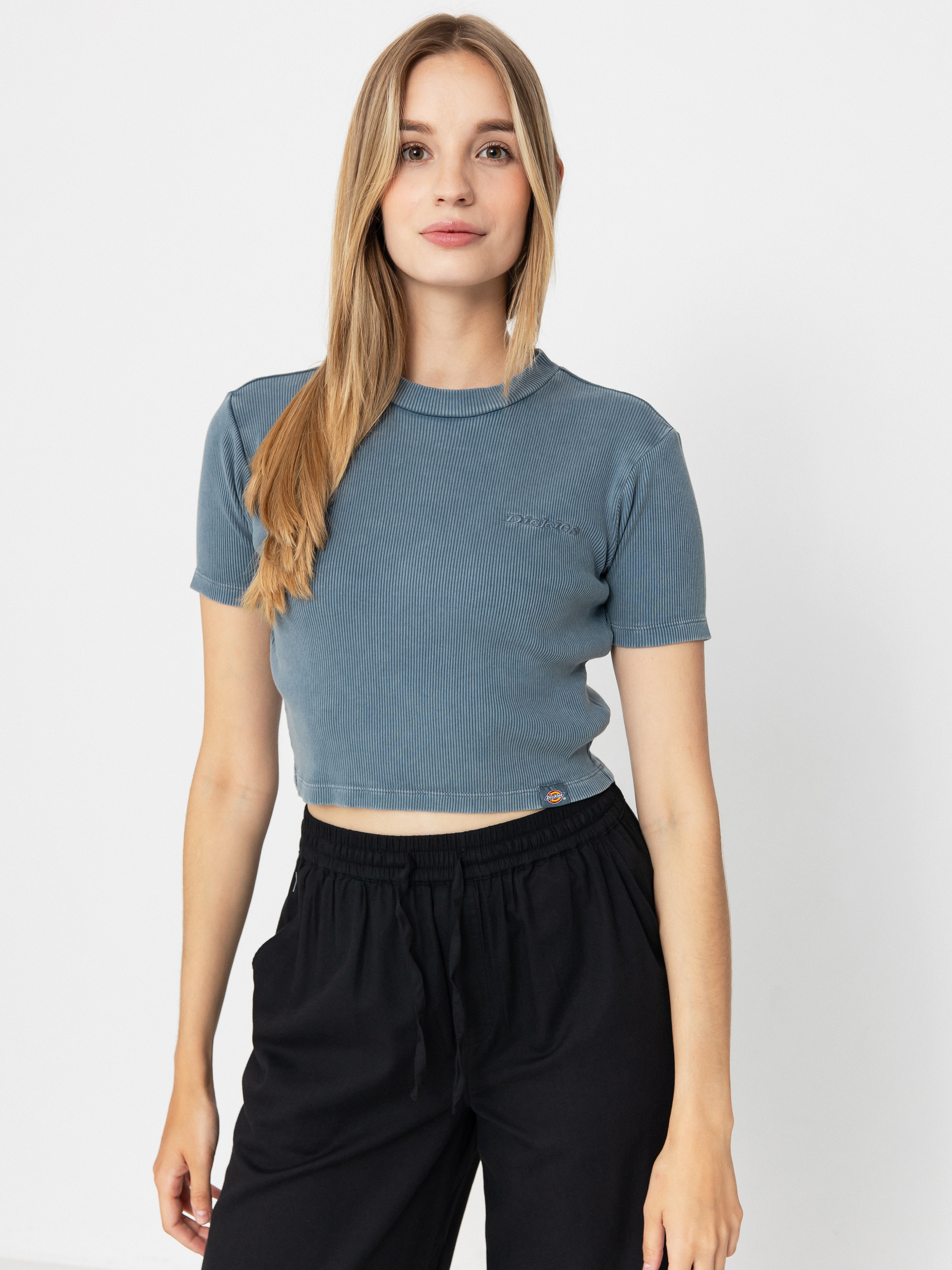 Tričko Dickies Plentywood Wmn (stormy weather)