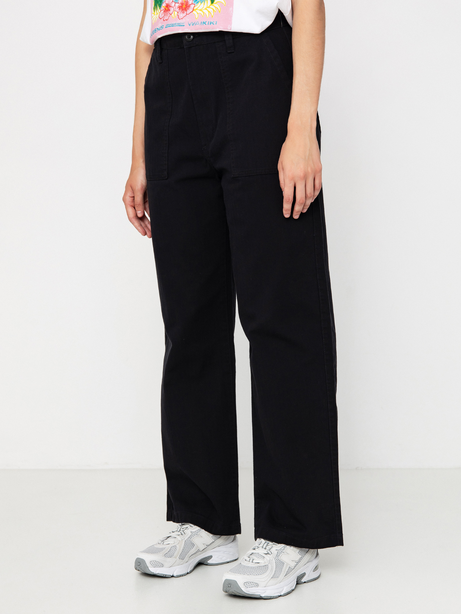 Nohavice Vans Union Relaxed Carpenter Wmn (black)