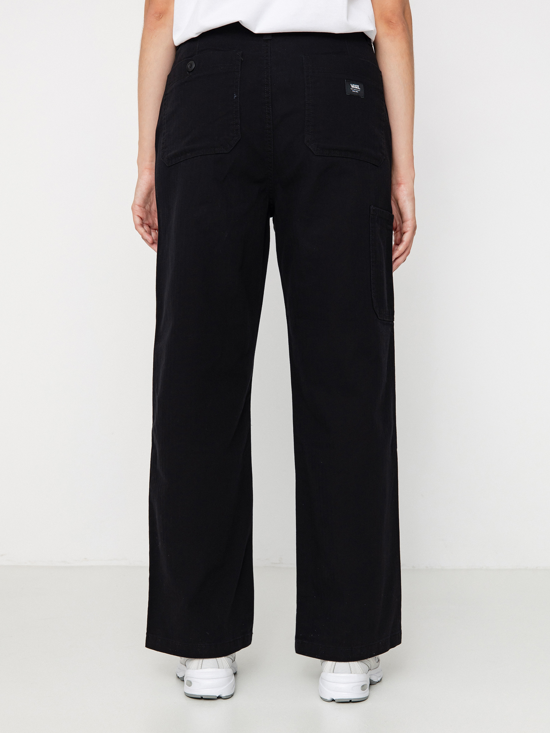 Nohavice Vans Union Relaxed Carpenter Wmn (black)