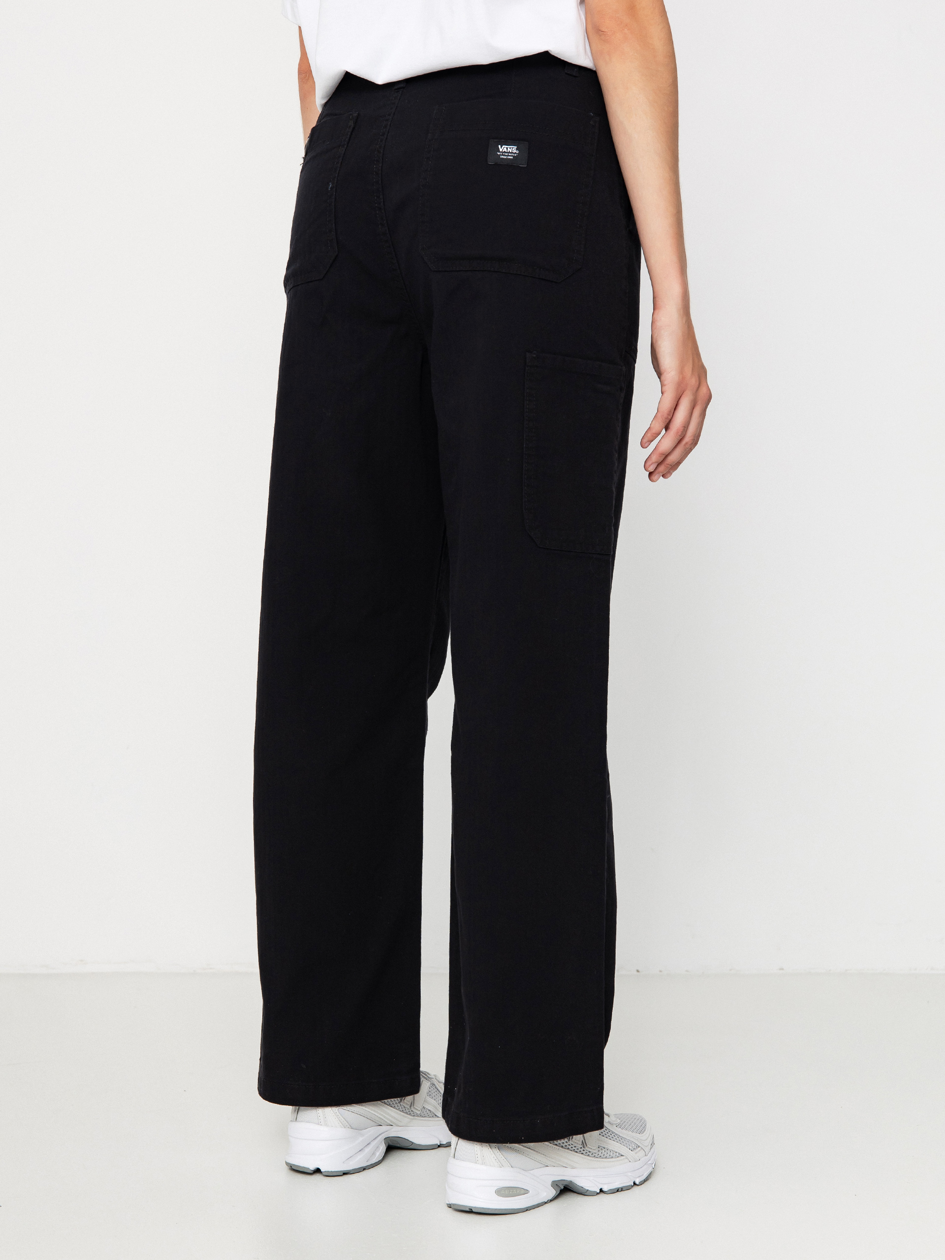 Nohavice Vans Union Relaxed Carpenter Wmn (black)