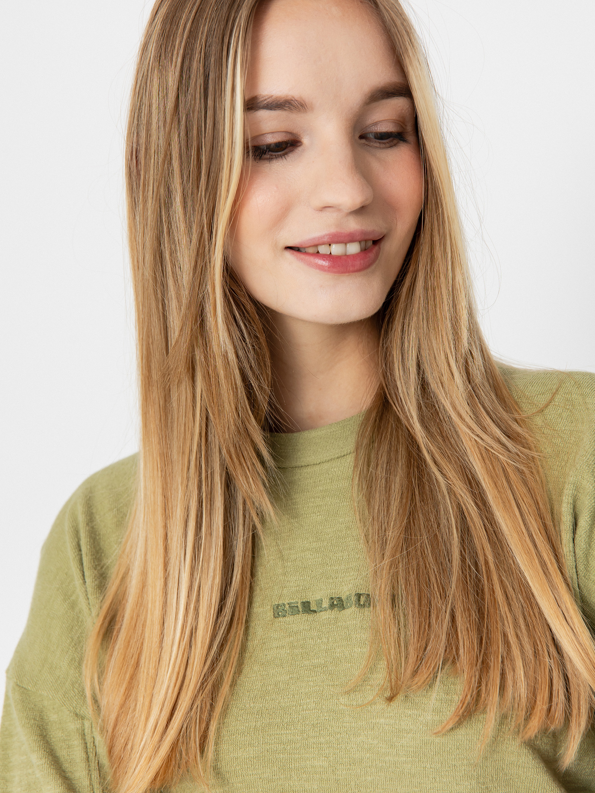 Mikina Billabong Cropped Fleece Wmn (avocado)