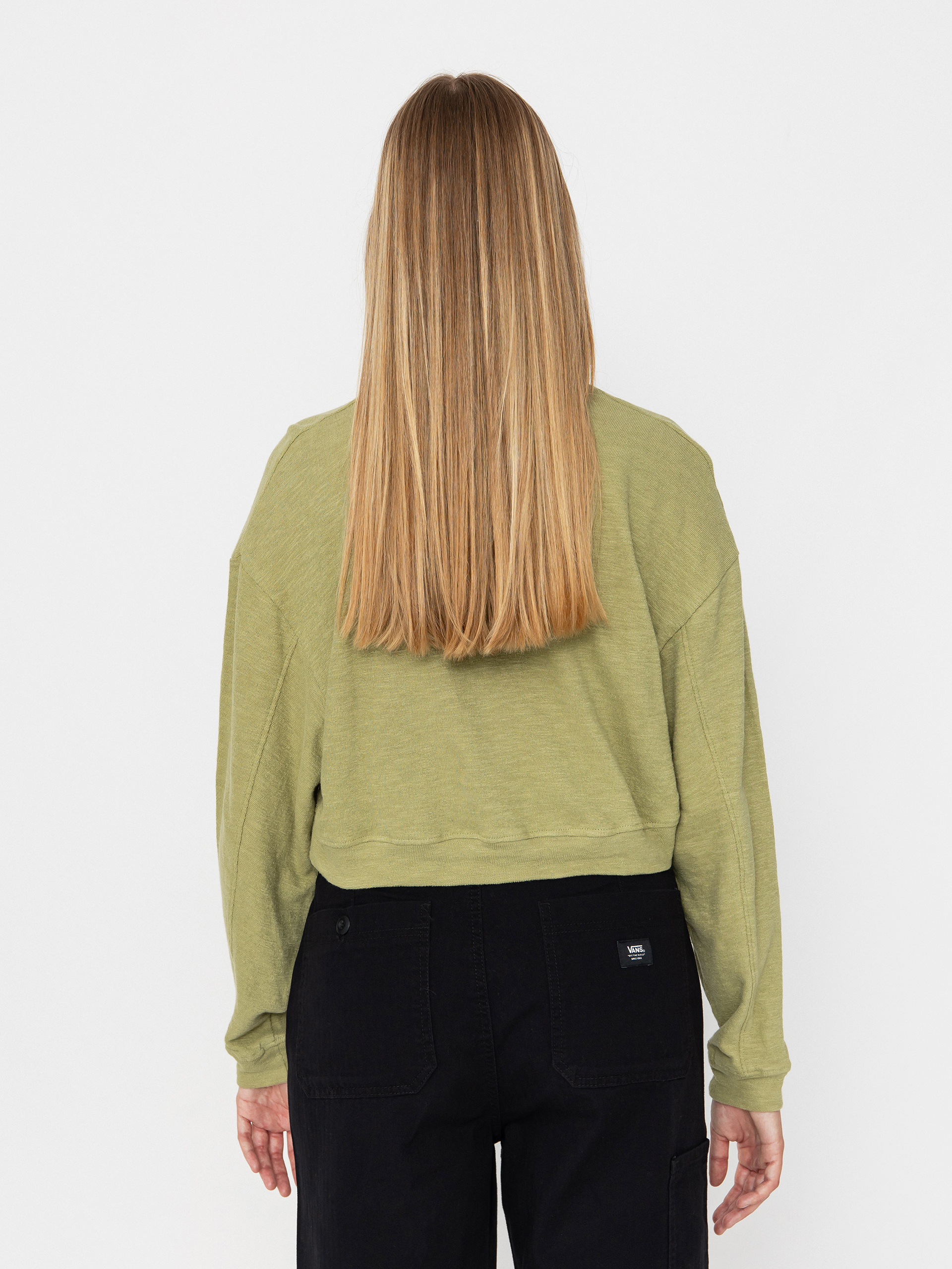 Mikina Billabong Cropped Fleece Wmn (avocado)