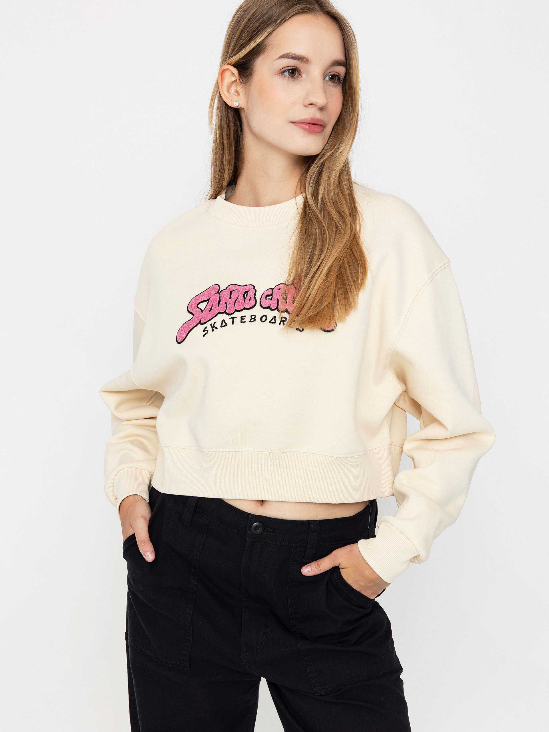 Mikina Santa Cruz Winkowski 8Baller Strip Crew Wmn