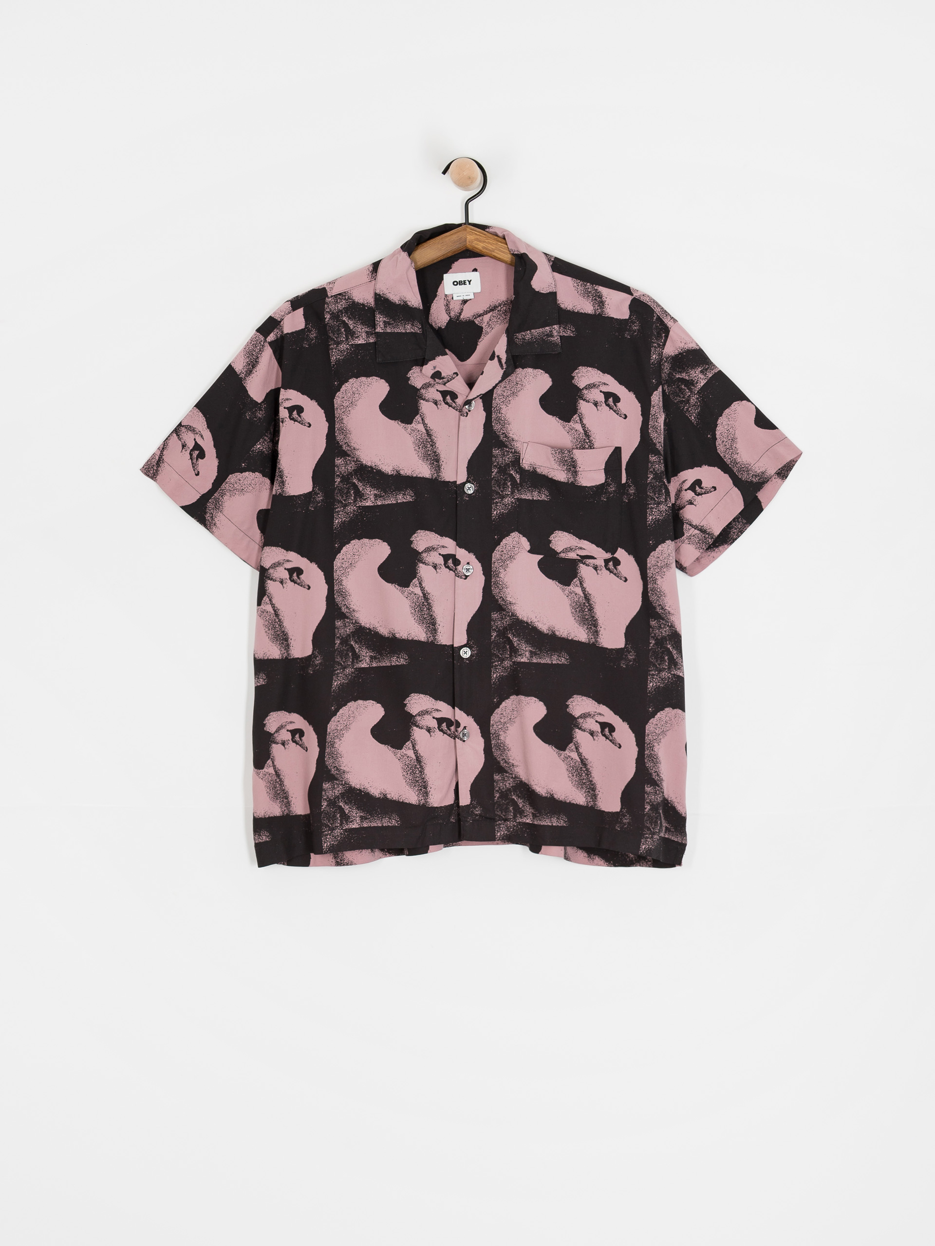 Košeľa OBEY Ambre (mauve multi)