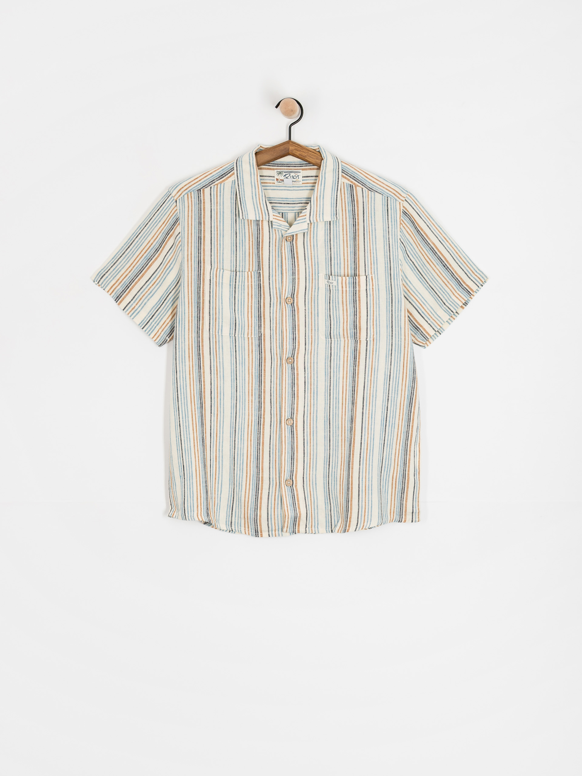 Košeľa RVCA Exotica Stripe (natural)