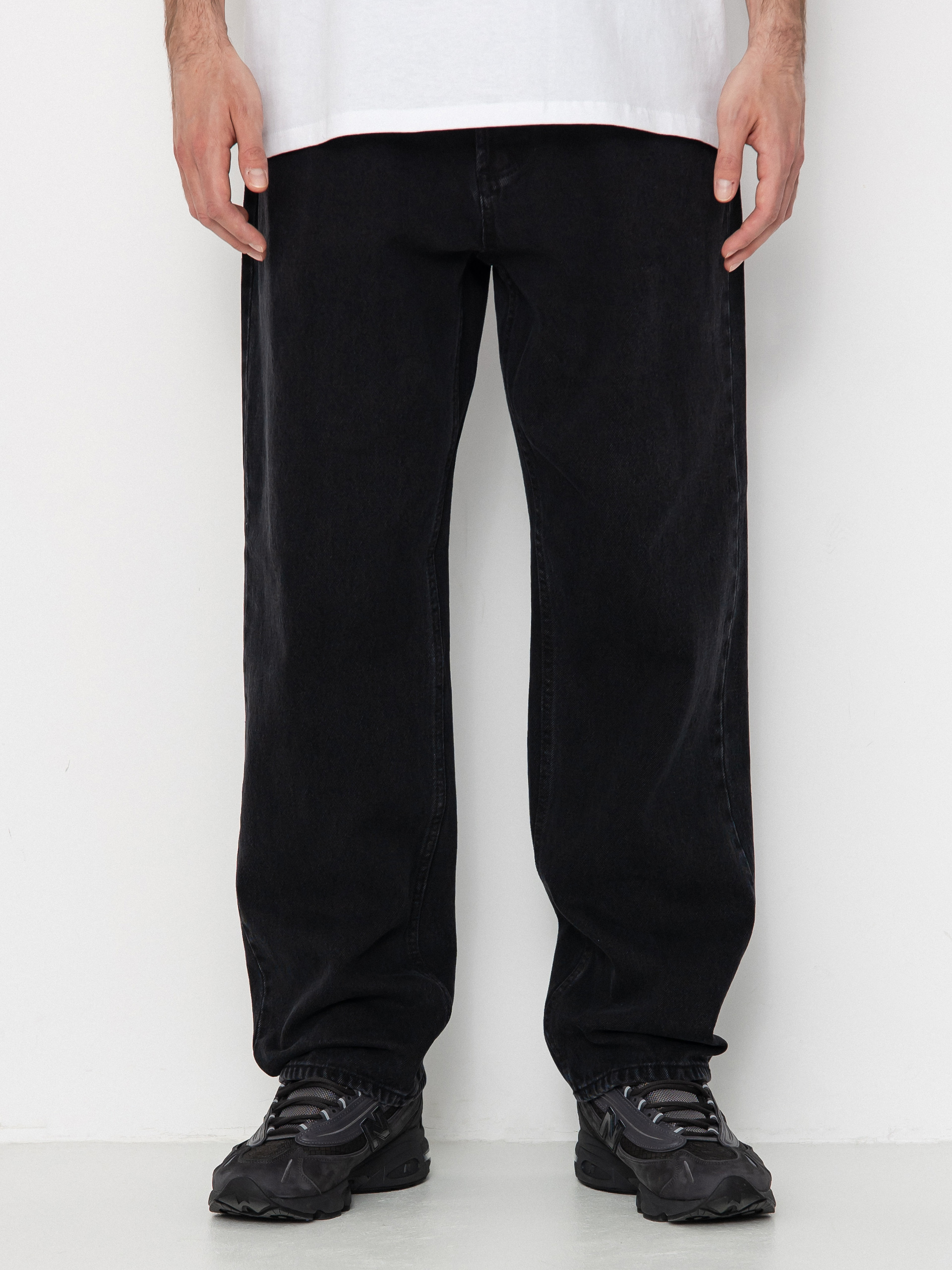 Nohavice OBEY Hardwork Denim (faded black)