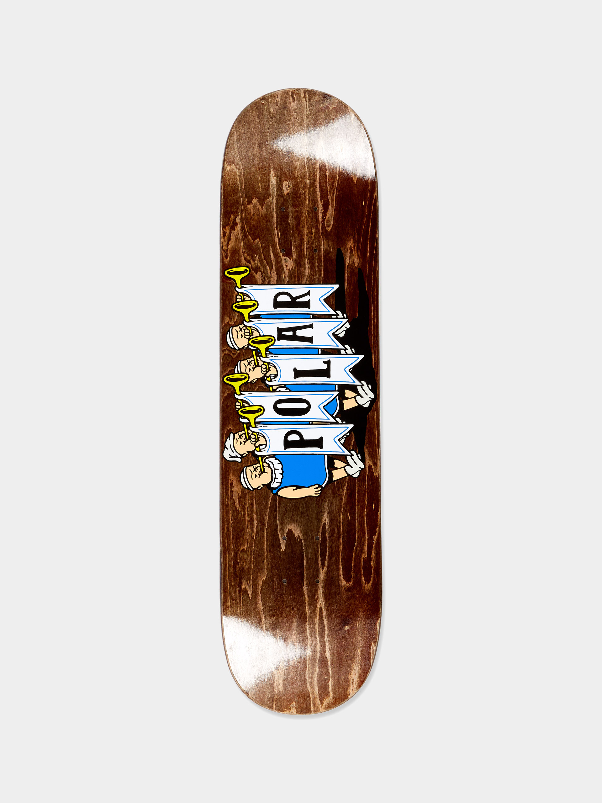 Doska Polar Skate Team Model Trumpets (brown)