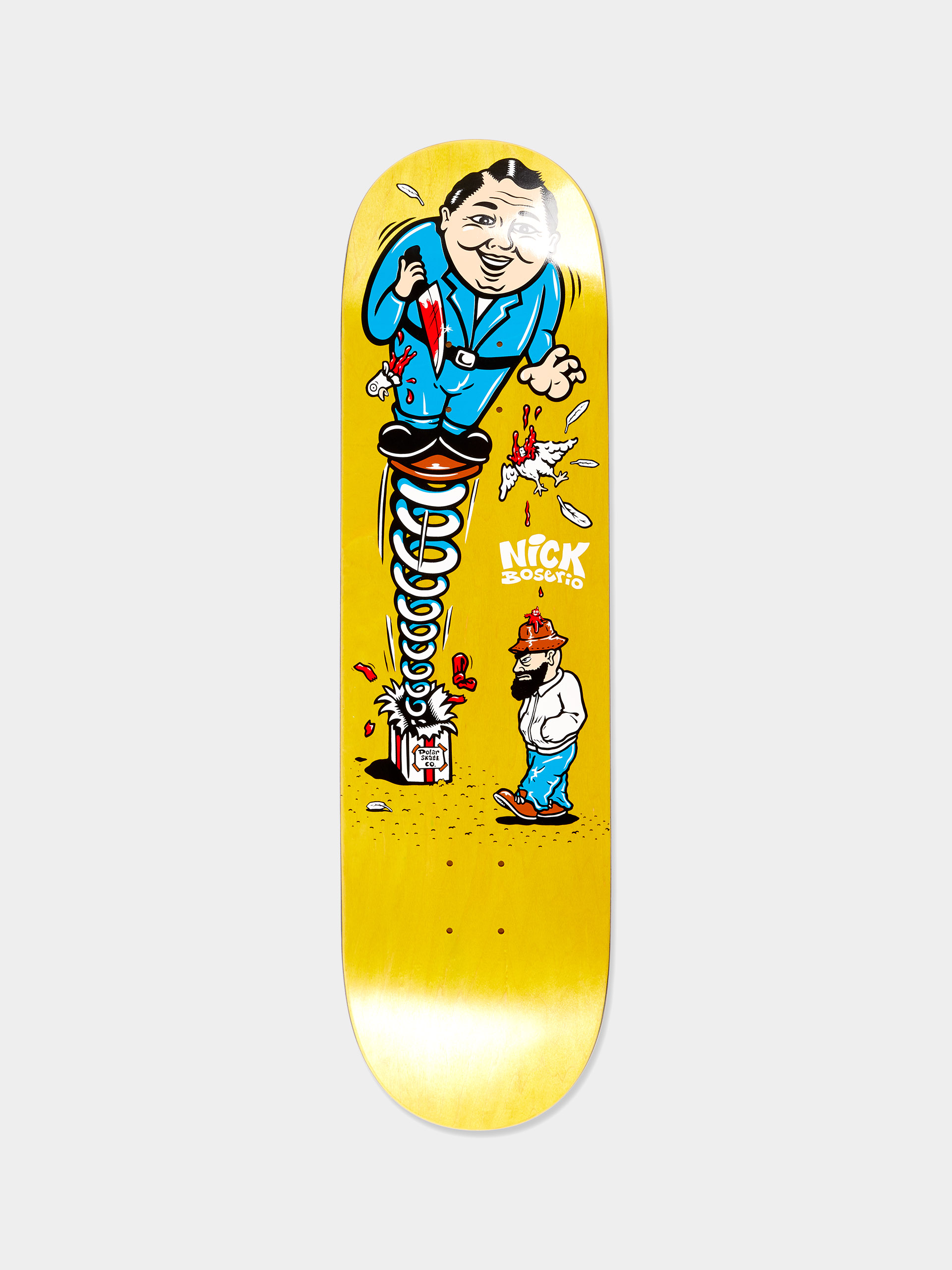 Doska Polar Skate Nick Boserio Surprise (yellow)