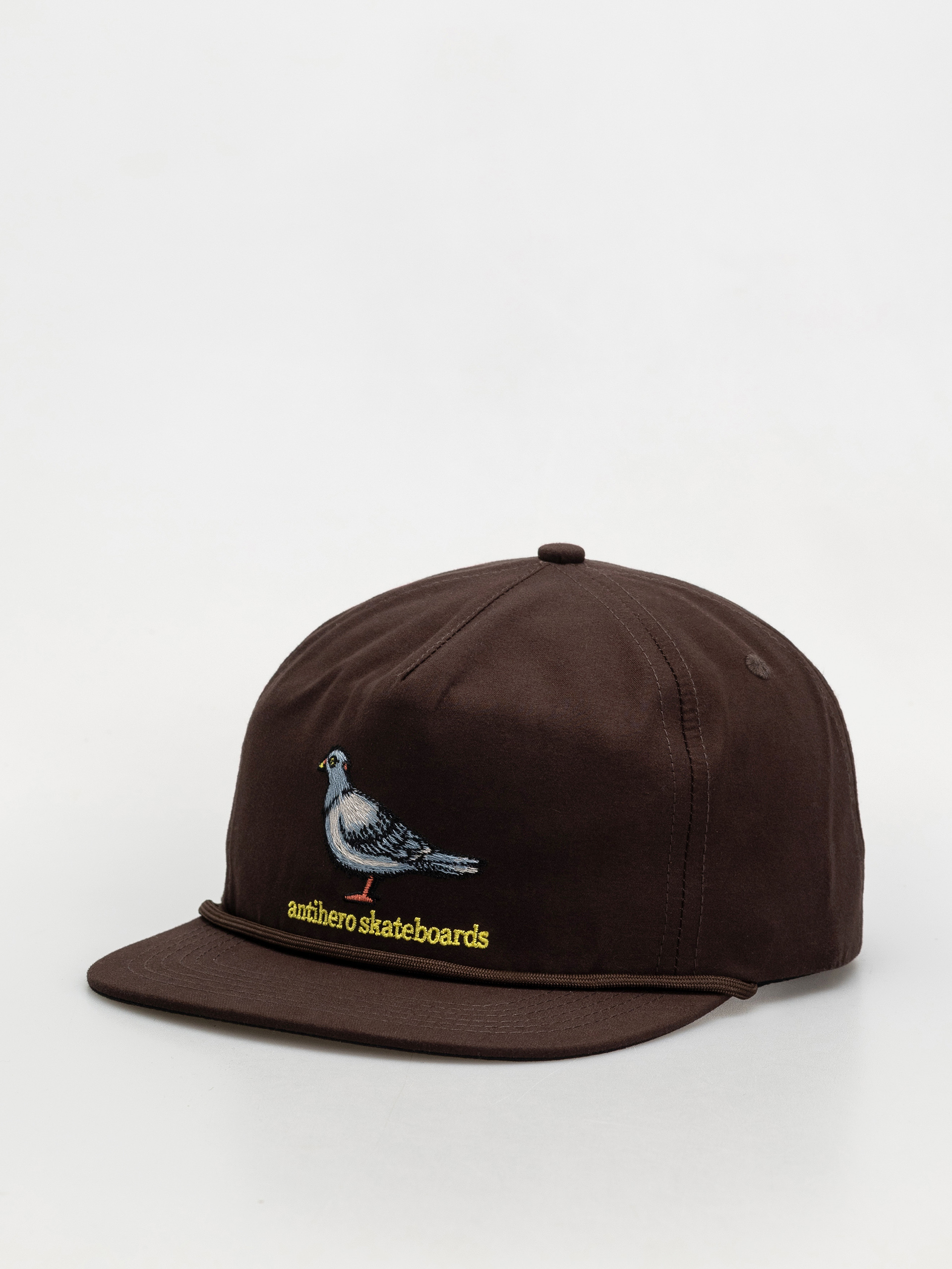 Šiltovka Antihero Lil Pigeon (dark brown/yellow)
