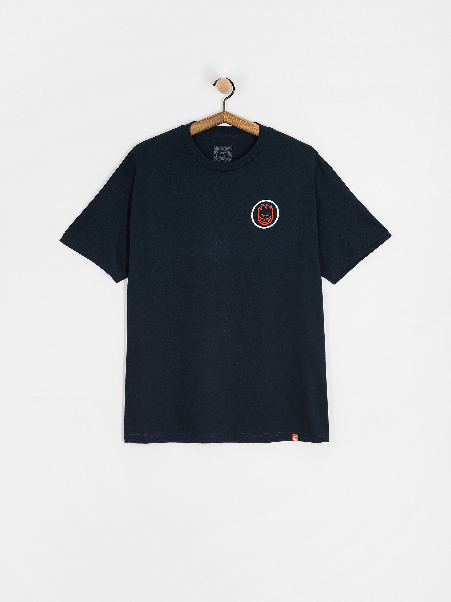 Tričko Spitfire Classic Swirl Overlay (true navy w/white&red prints)