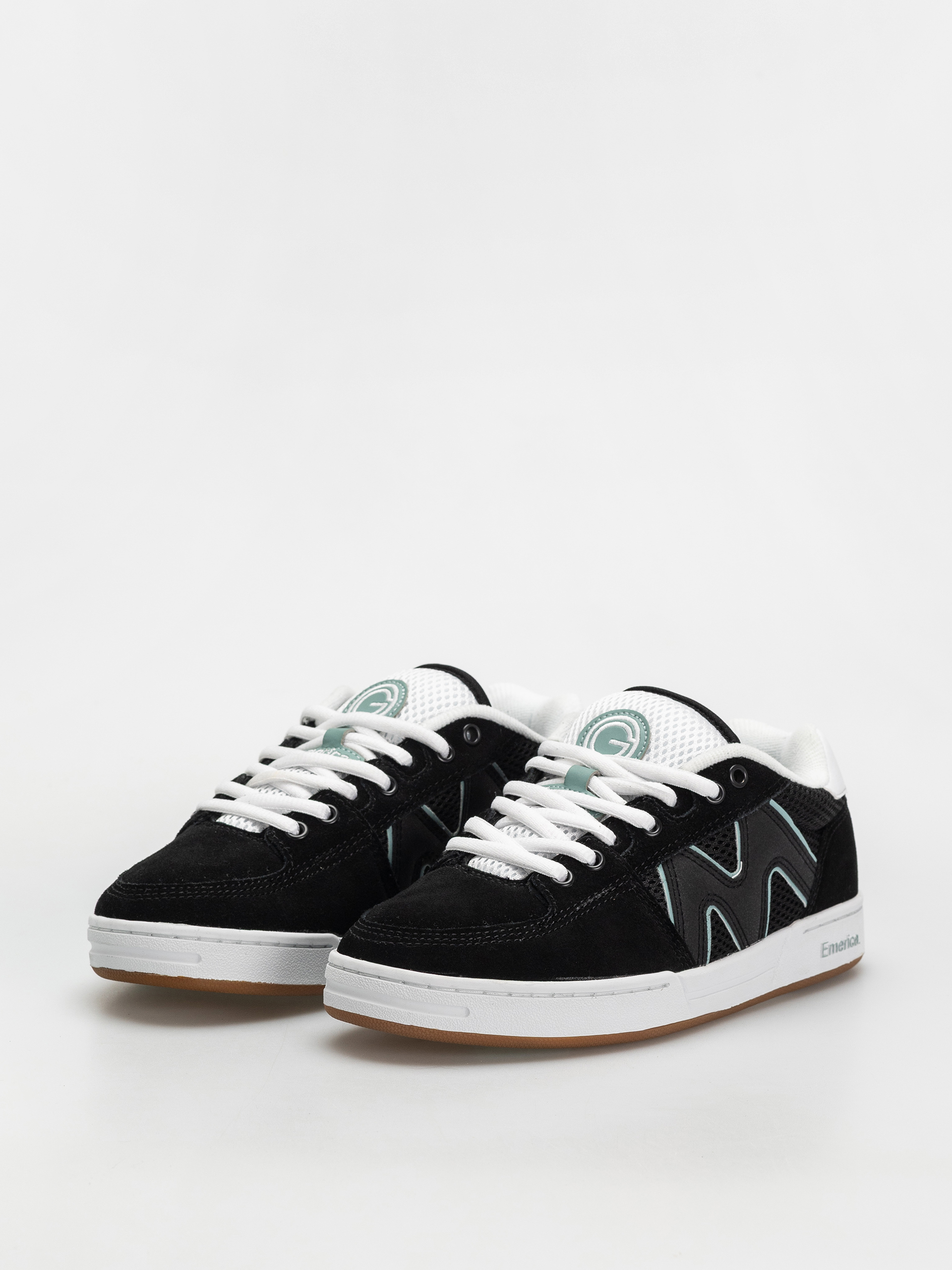 Topánky Emerica Og 1 (black/white/green)