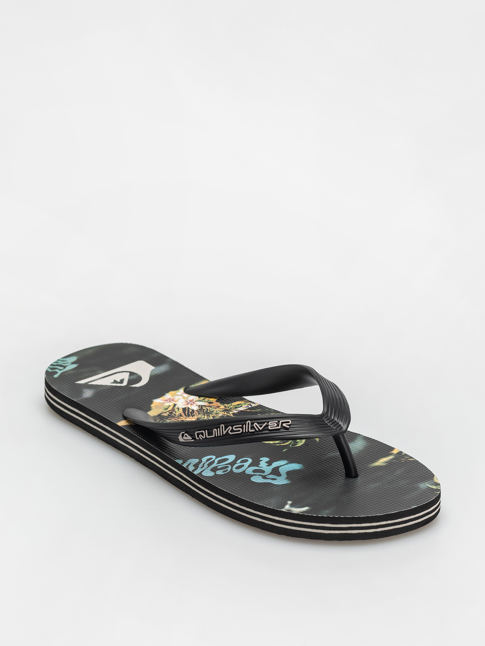 Plážovky Quiksilver Molokai Art 25 (black naturama)