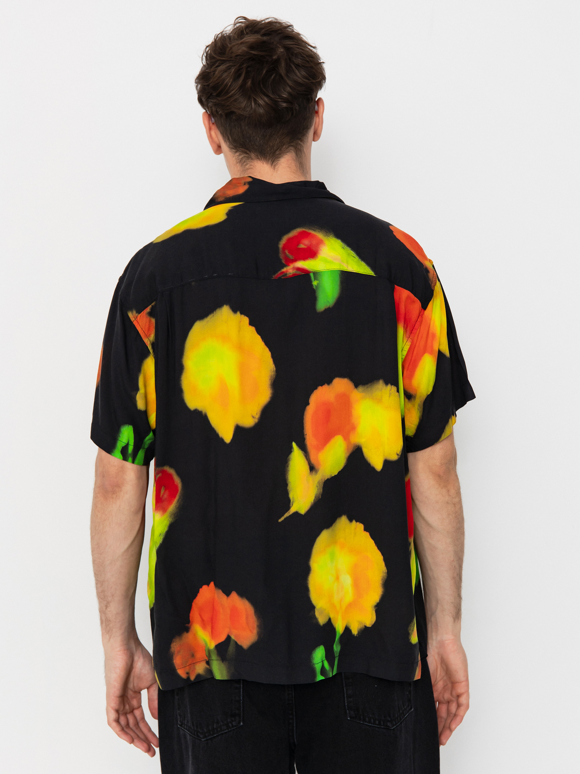 Košeľa OBEY Kinney (black multi)