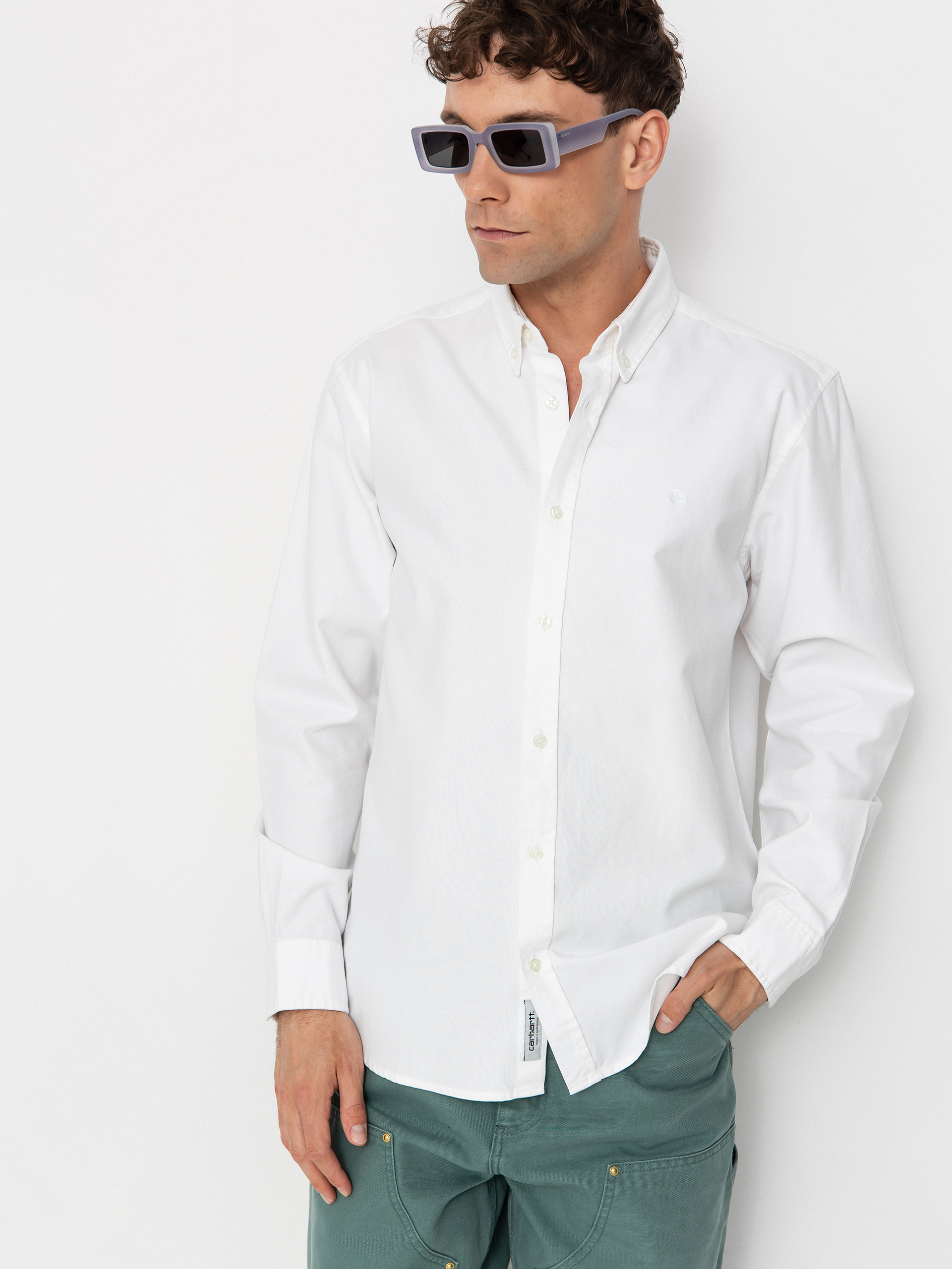 Košeľa Carhartt WIP Bolton (white)