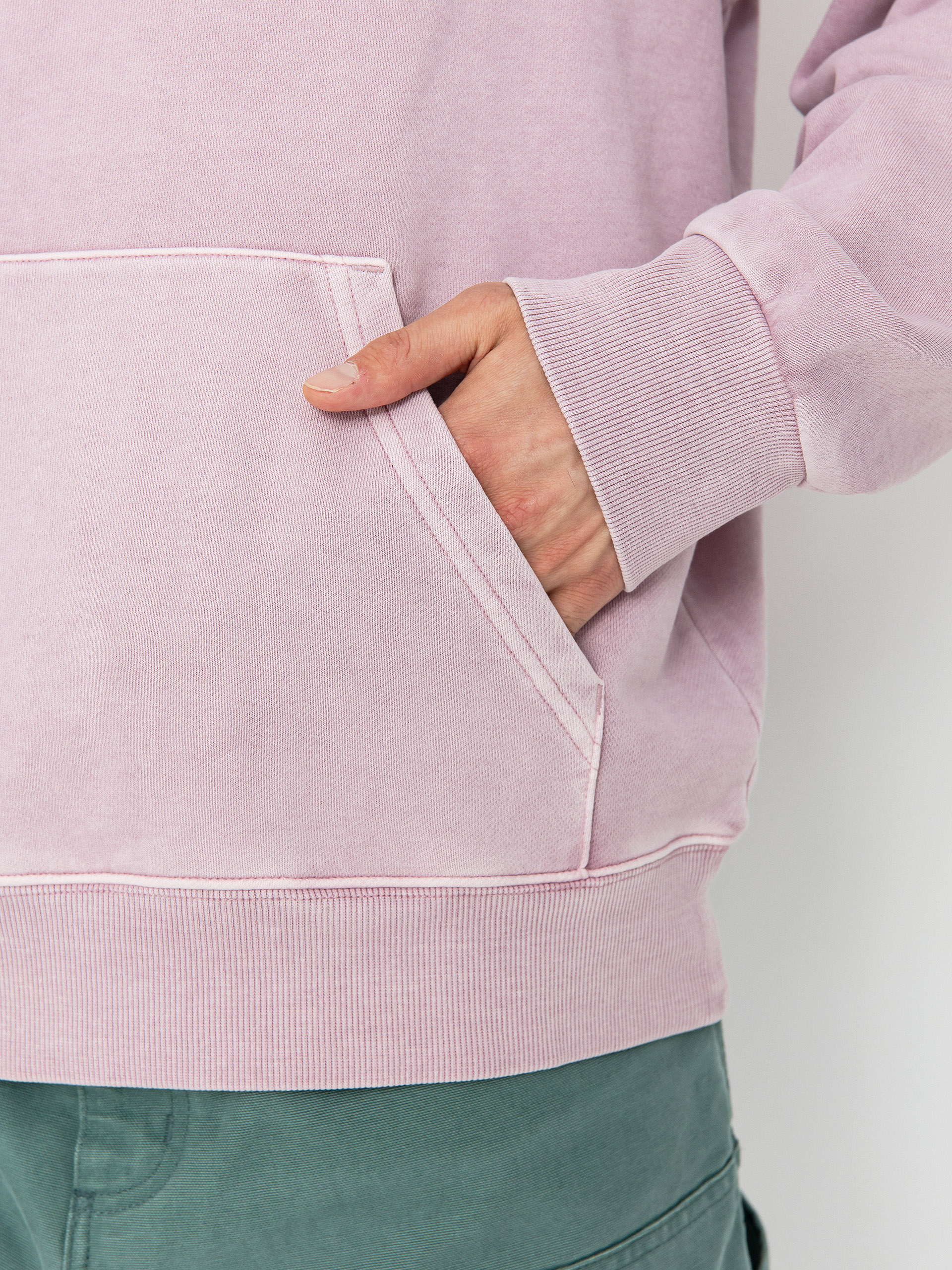 Mikina s kapucňou Carhartt WIP Nelson HD (hortensia)