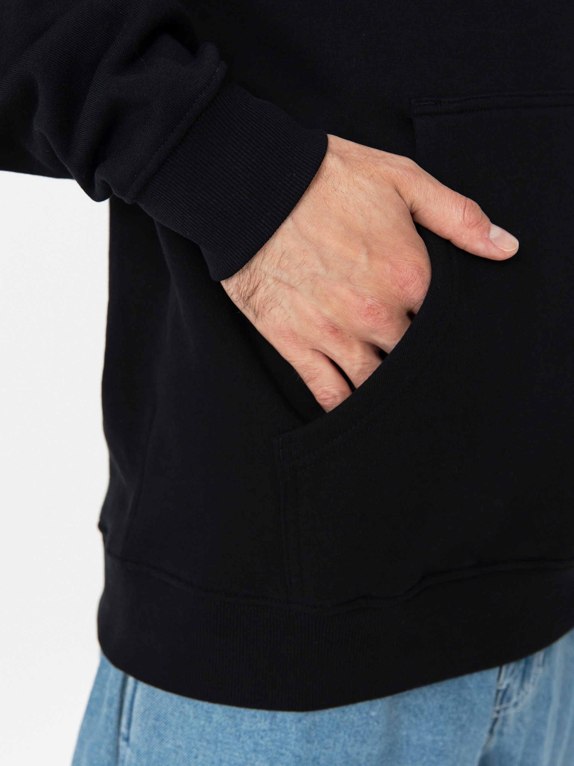 Mikina s kapucňou Salty Crew River Rats HD (black)