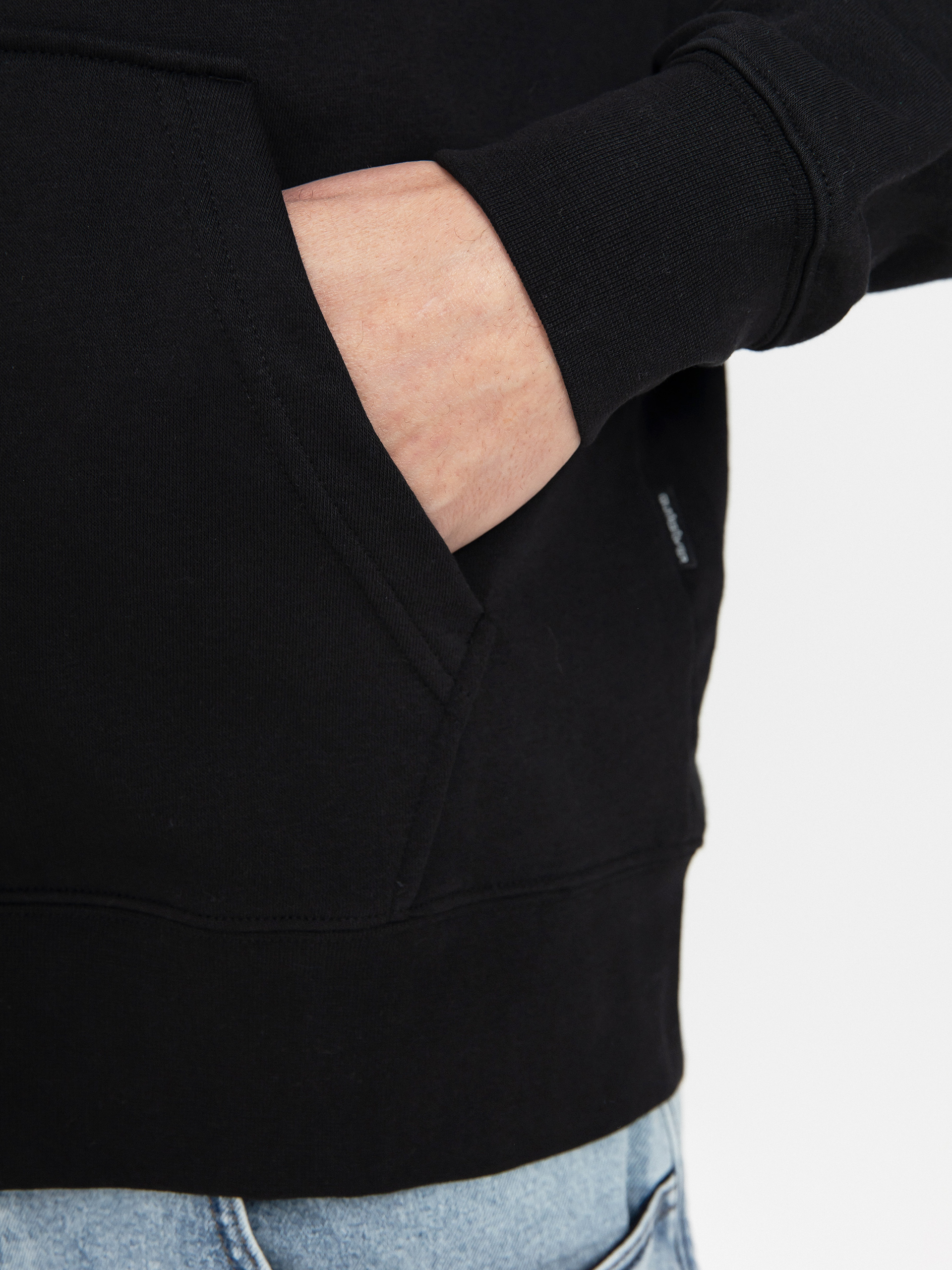 Mikina s kapucňou Quiksilver Salt Water ZHD (black)