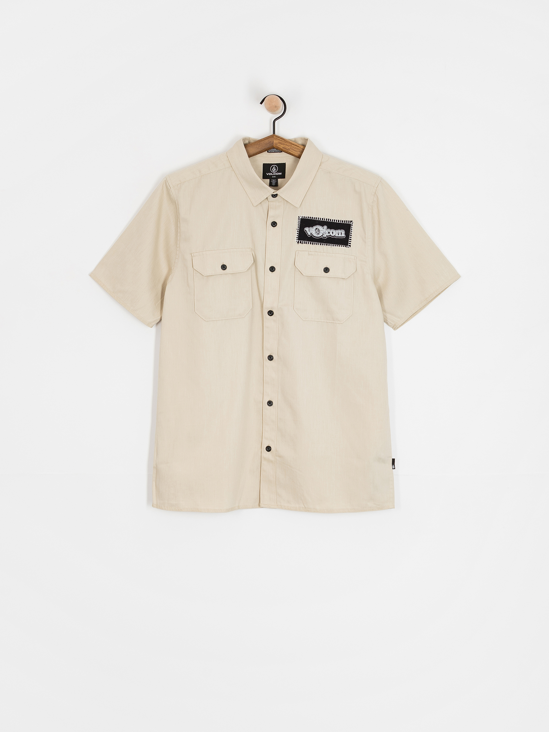 Košeľa Volcom Volcom Ent (pale khaki)