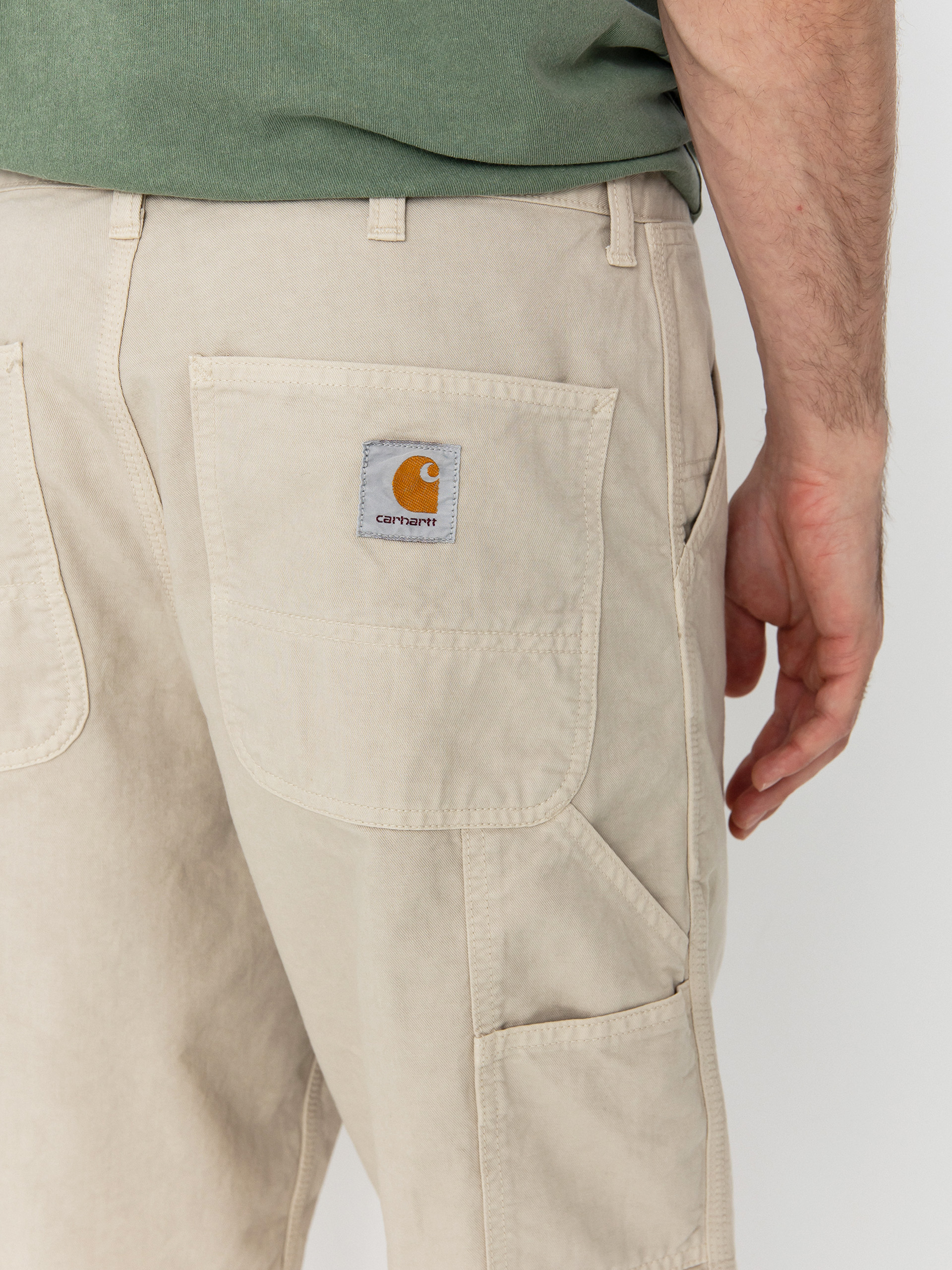 Kraťasy Carhartt WIP Single Knee (fleur de sel)