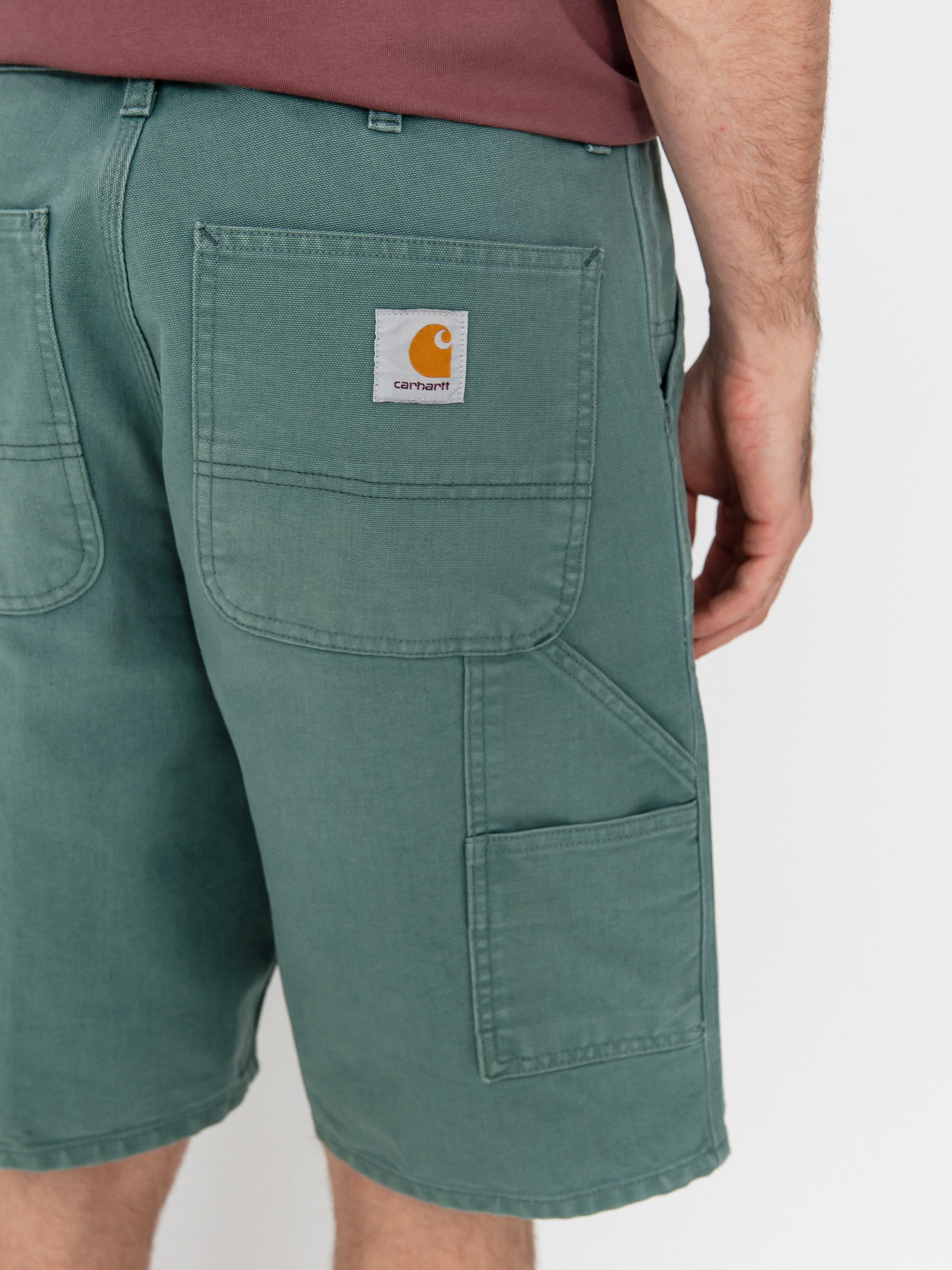 Kraťasy Carhartt WIP Single Knee (silver pine)