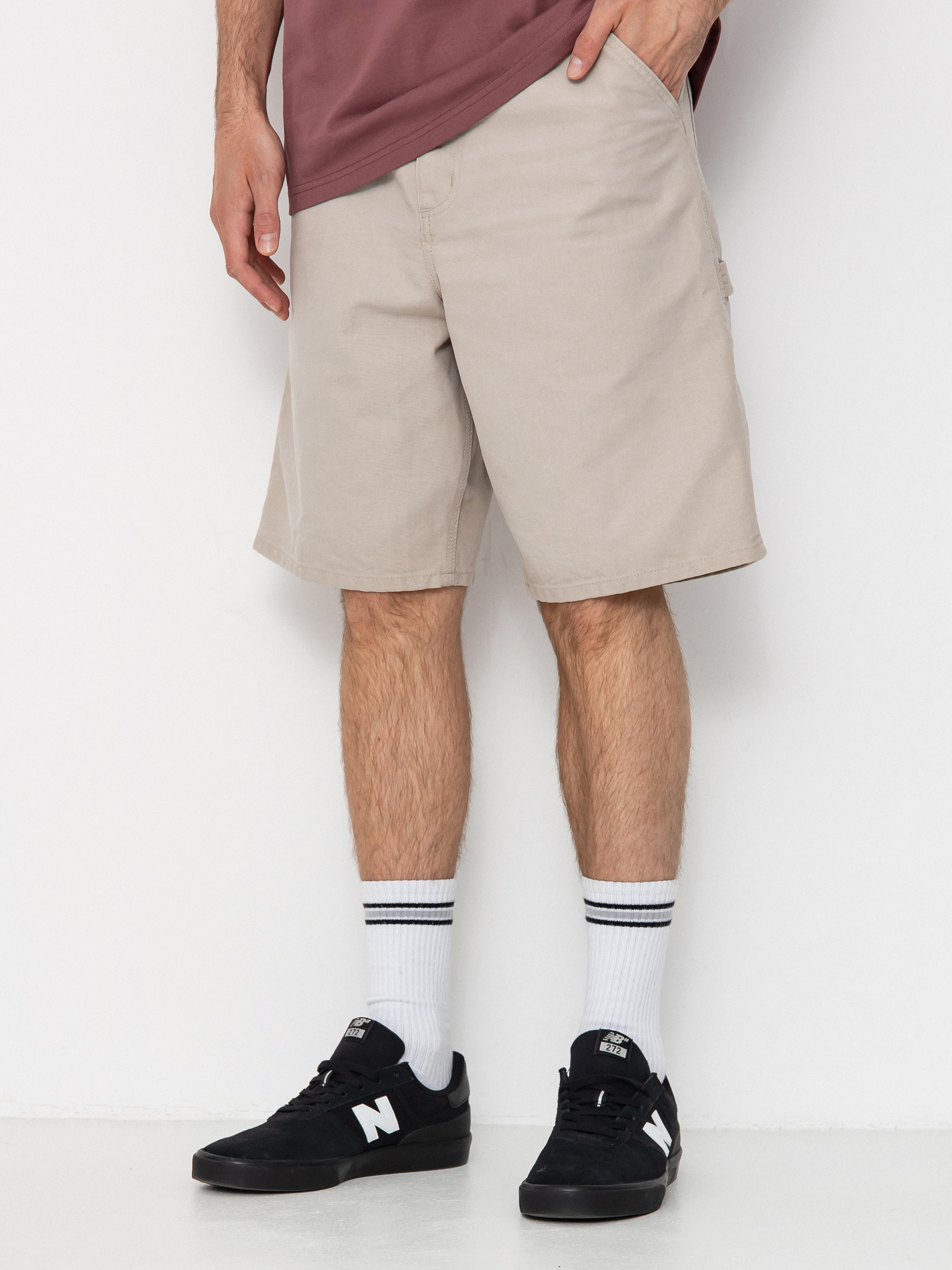 Kraťasy Carhartt WIP Single Knee (dusky beige)