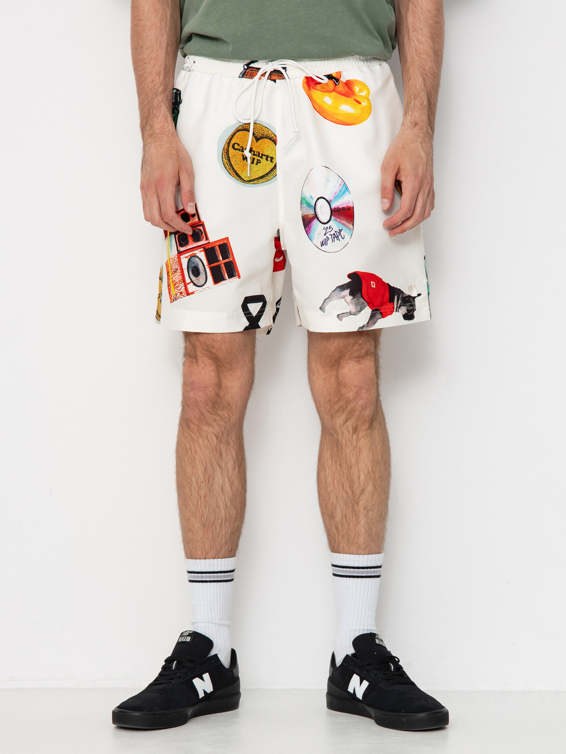 Kraťasy Carhartt WIP Chase Swim (jacob rochester print/wax)