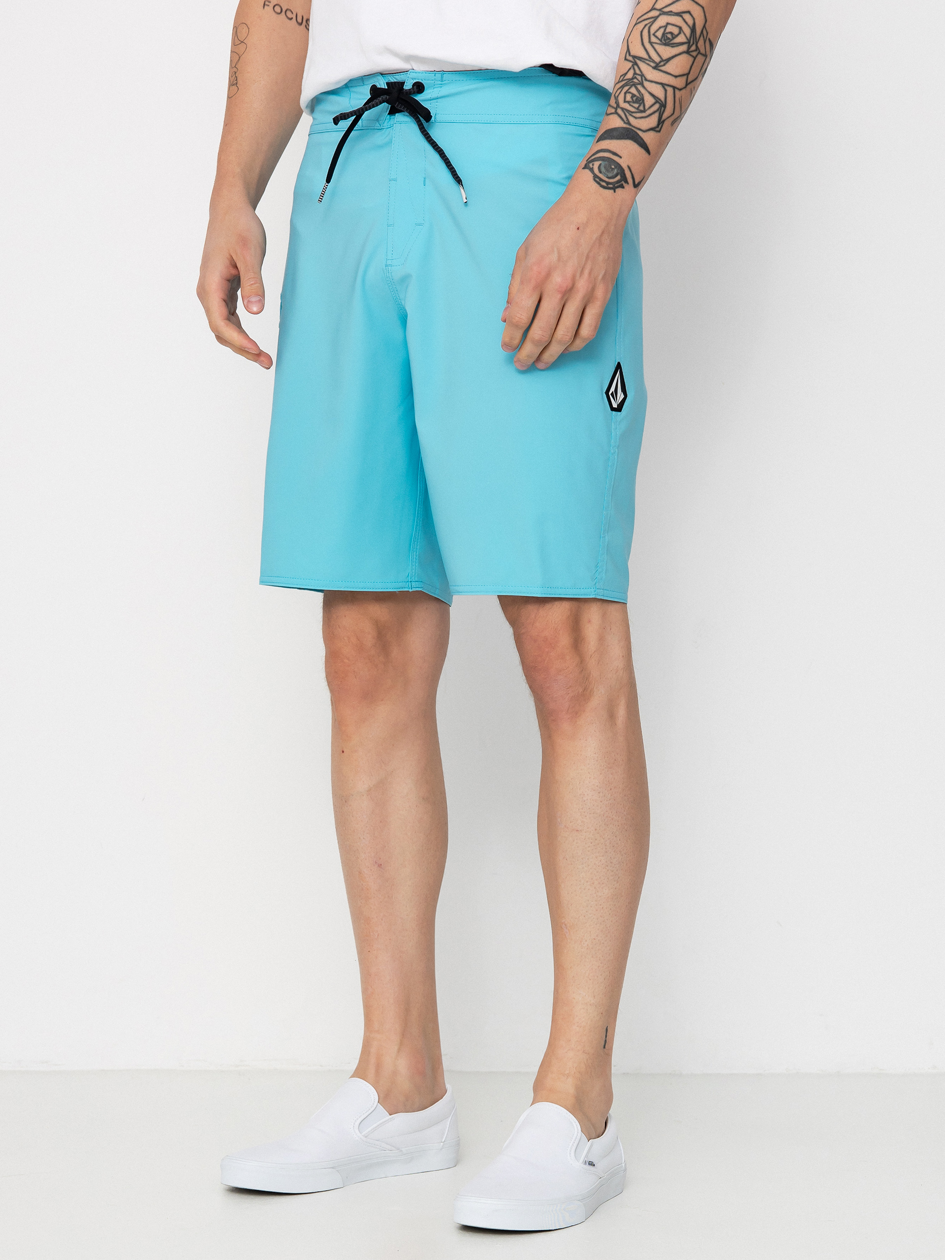 Plu00e1u017eovu00e9 krau0165asy Volcom Lido Solid Mod 20 (resin blue)