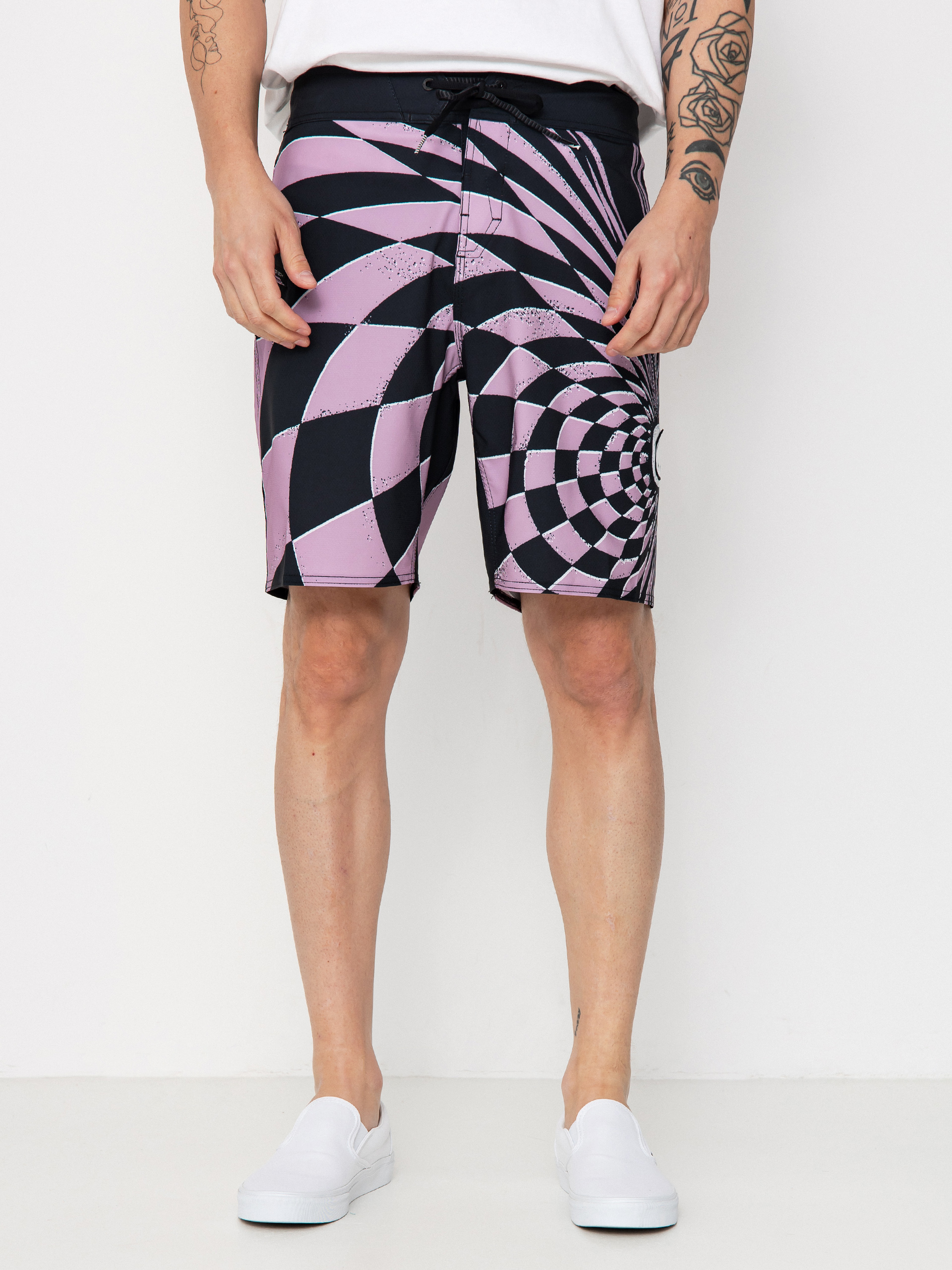 Plážové kraťasy Volcom Spiral Stn Mod 20 (steel purple)