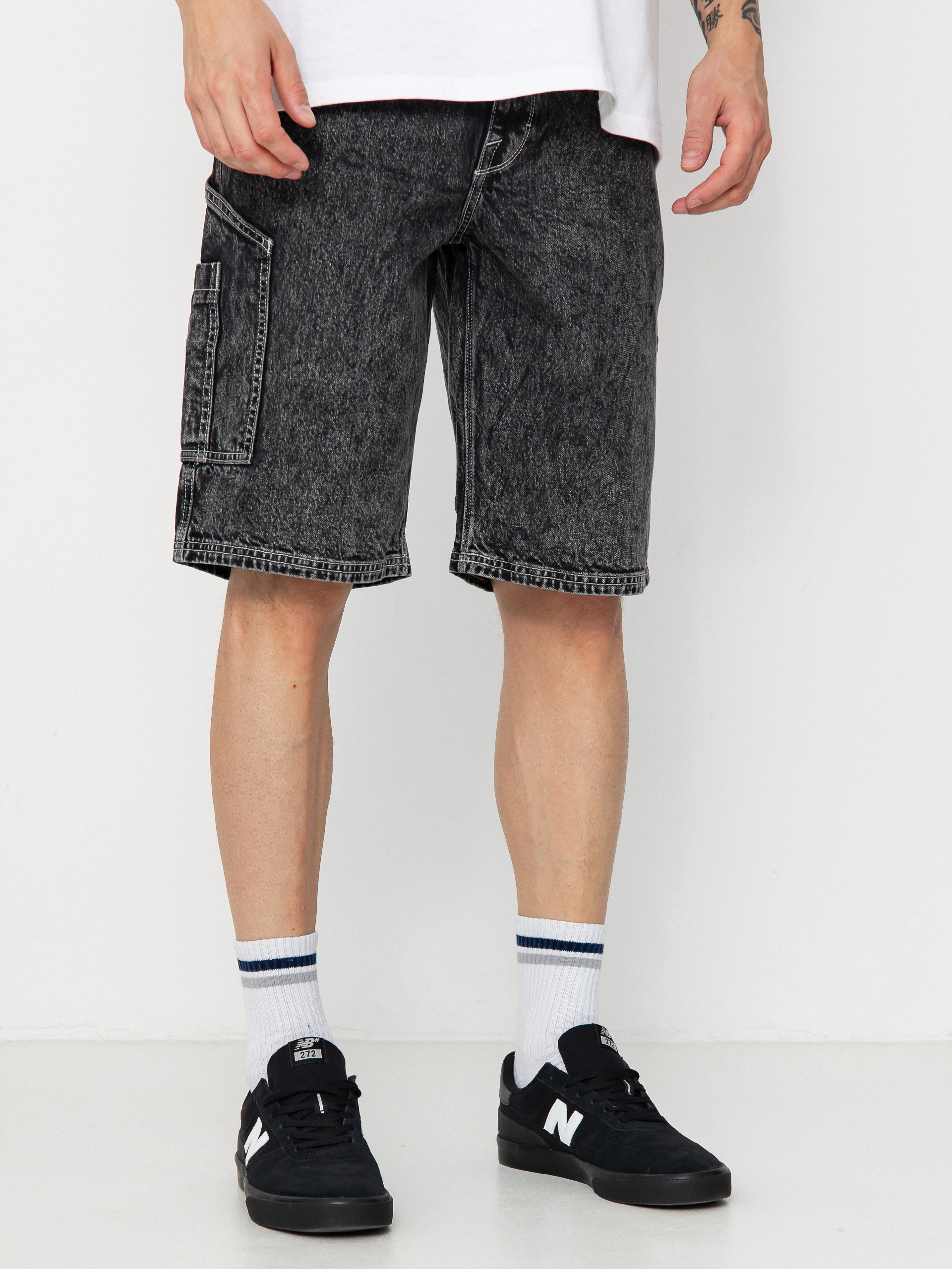 Kraťasy Volcom Labored Utility (light acid black)