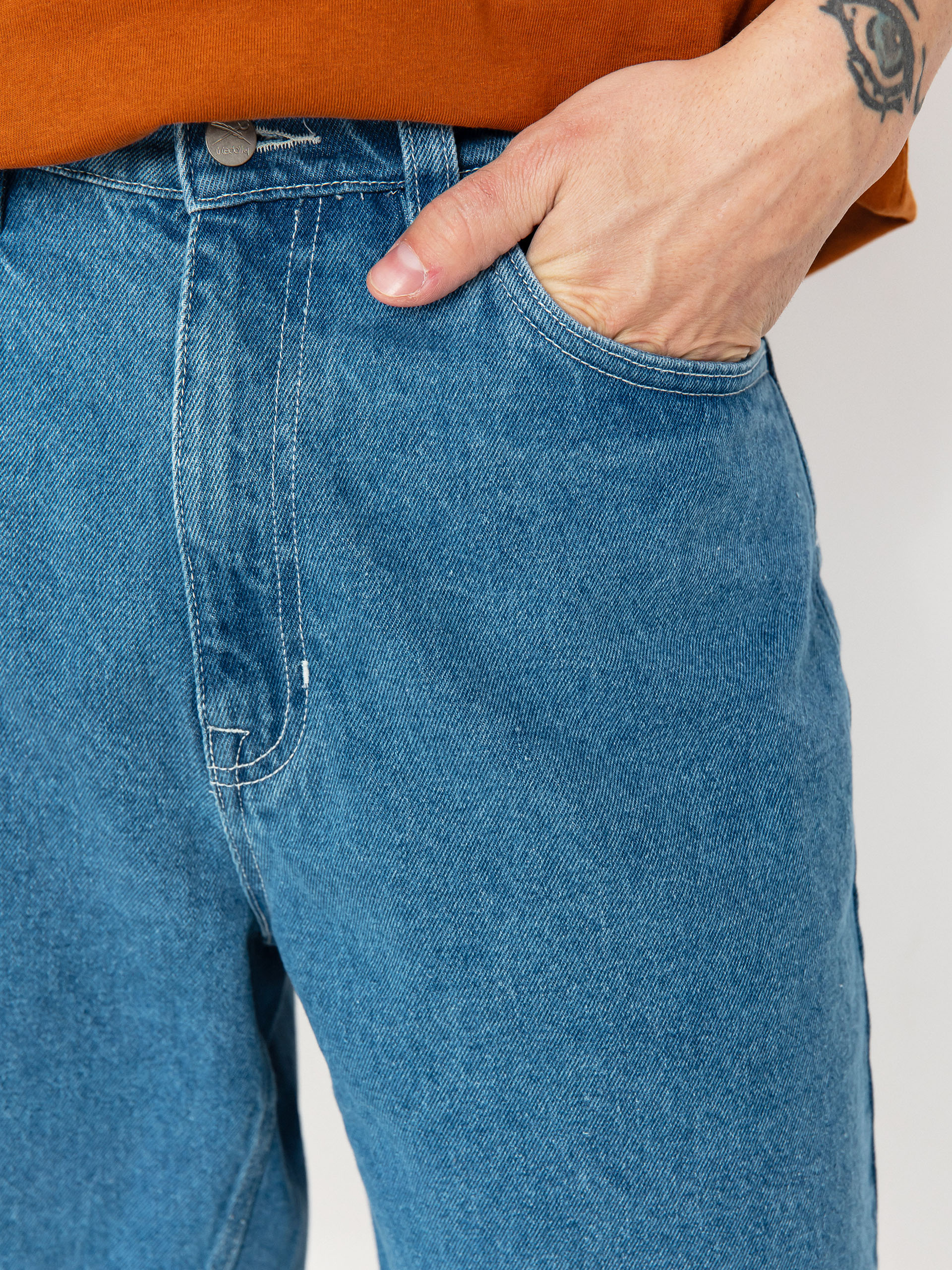 Kraťasy Iriedaily Nanolo (light blue d)