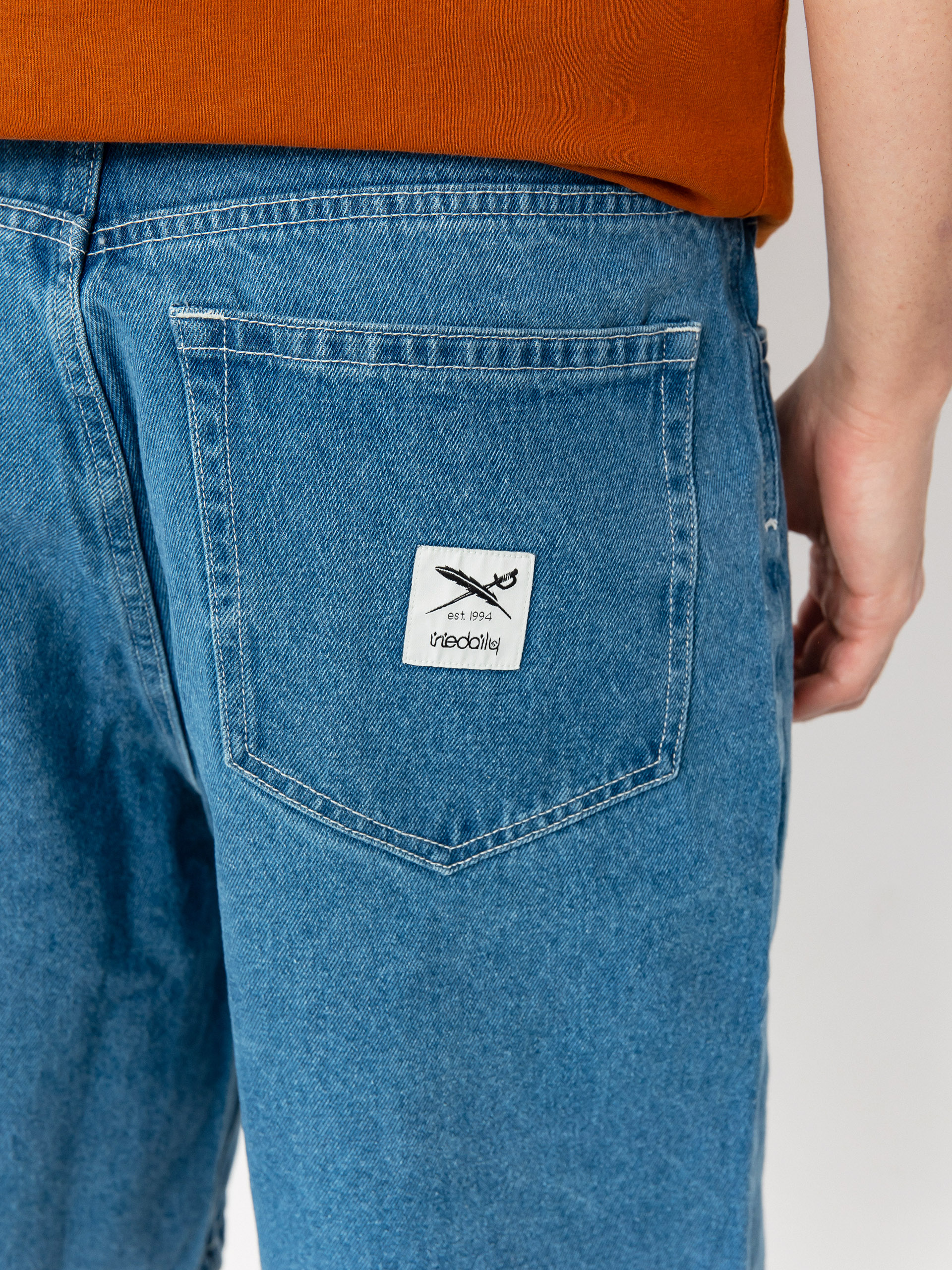 Kraťasy Iriedaily Nanolo (light blue d)