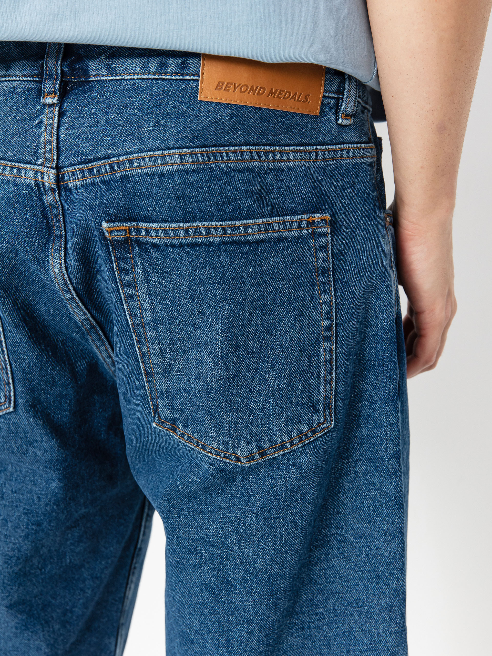 Kraťasy Beyond Medals Fortunato Jeans (blue)