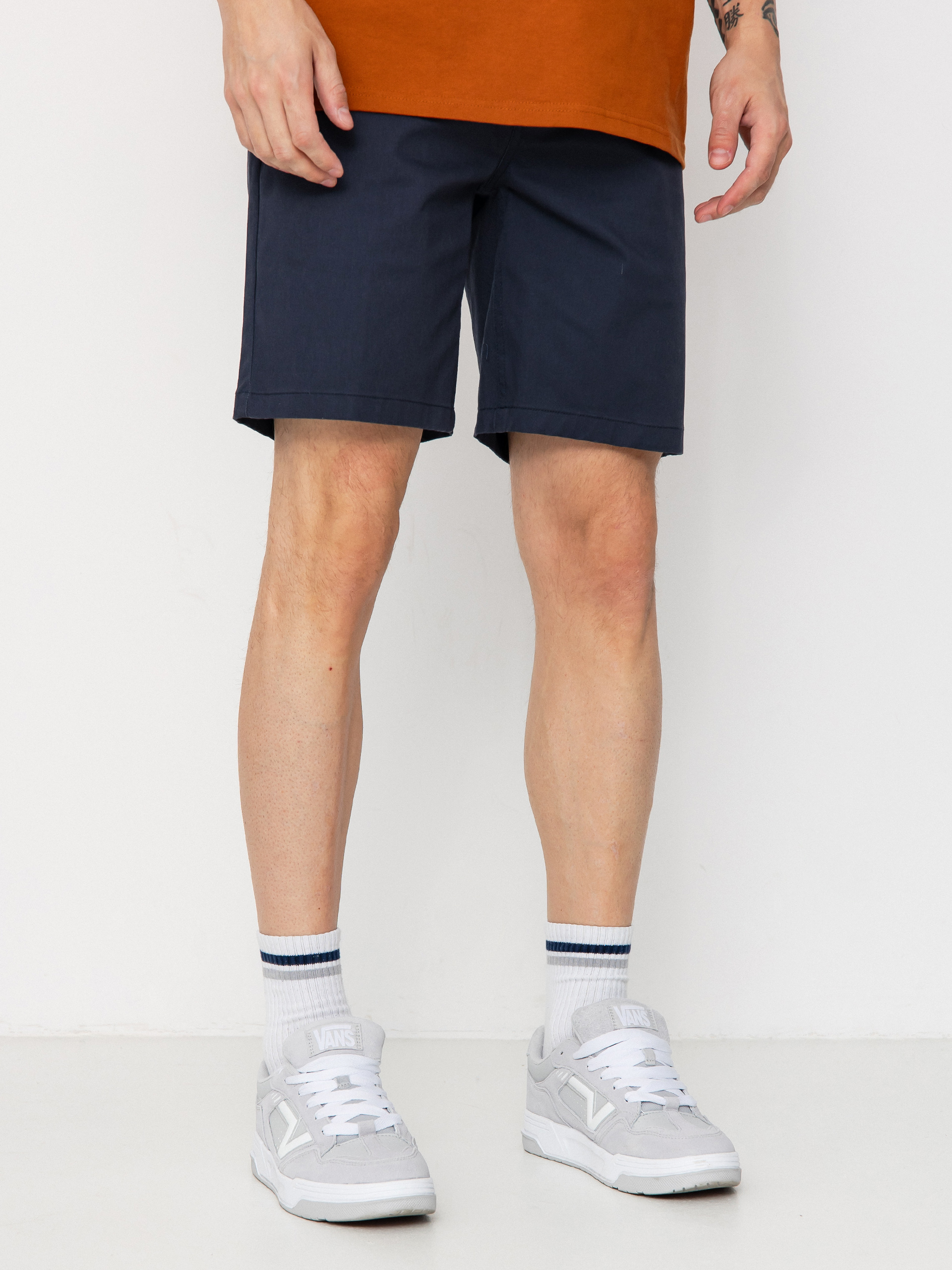 Kraťasy Brixton Choice Chino 19 (washed navy)