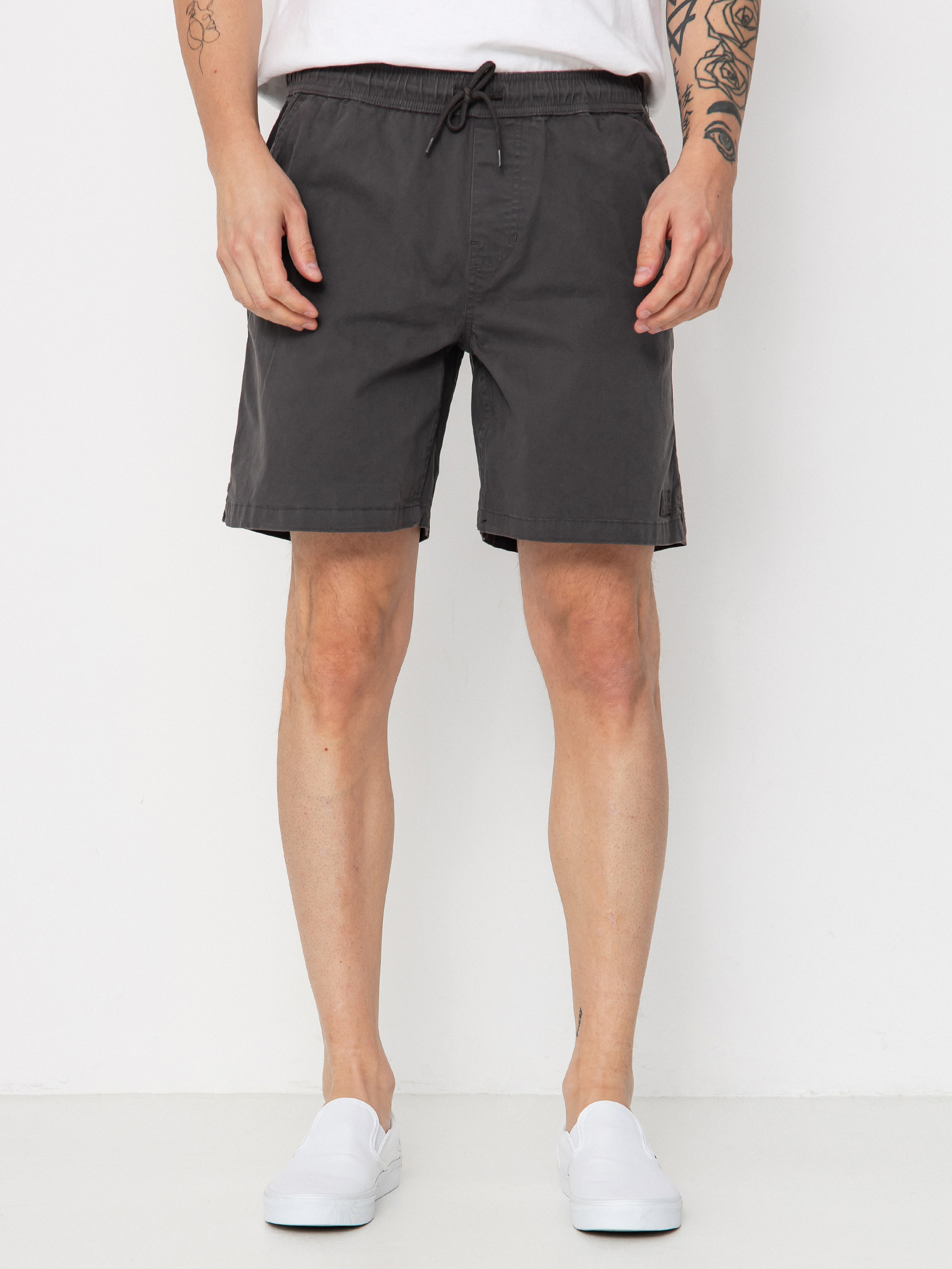 Kraťasy Brixton Everyday Vintage Wash (washed black)