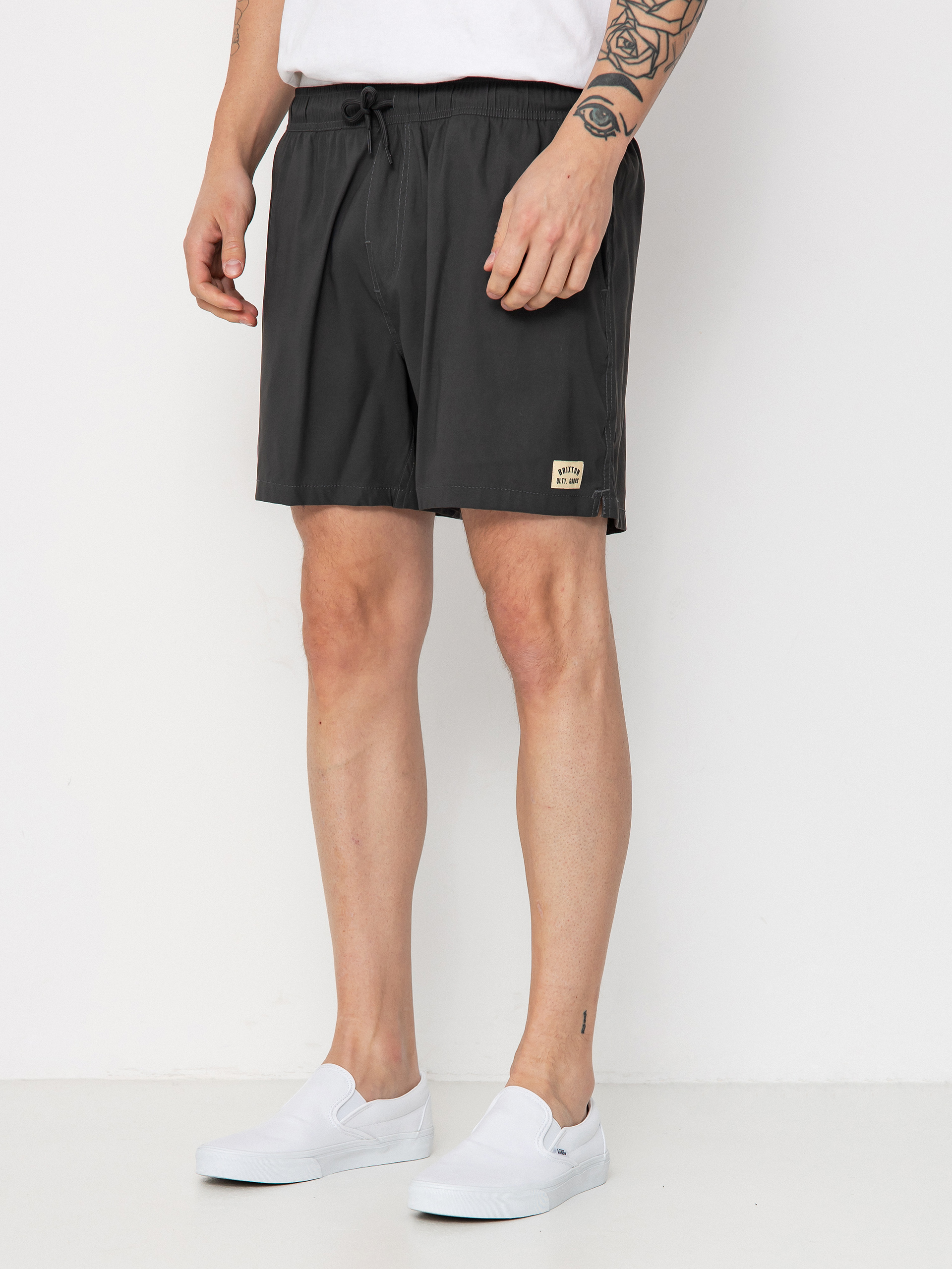 Kraťasy Brixton Everyday Hybrid 5 (washed black)