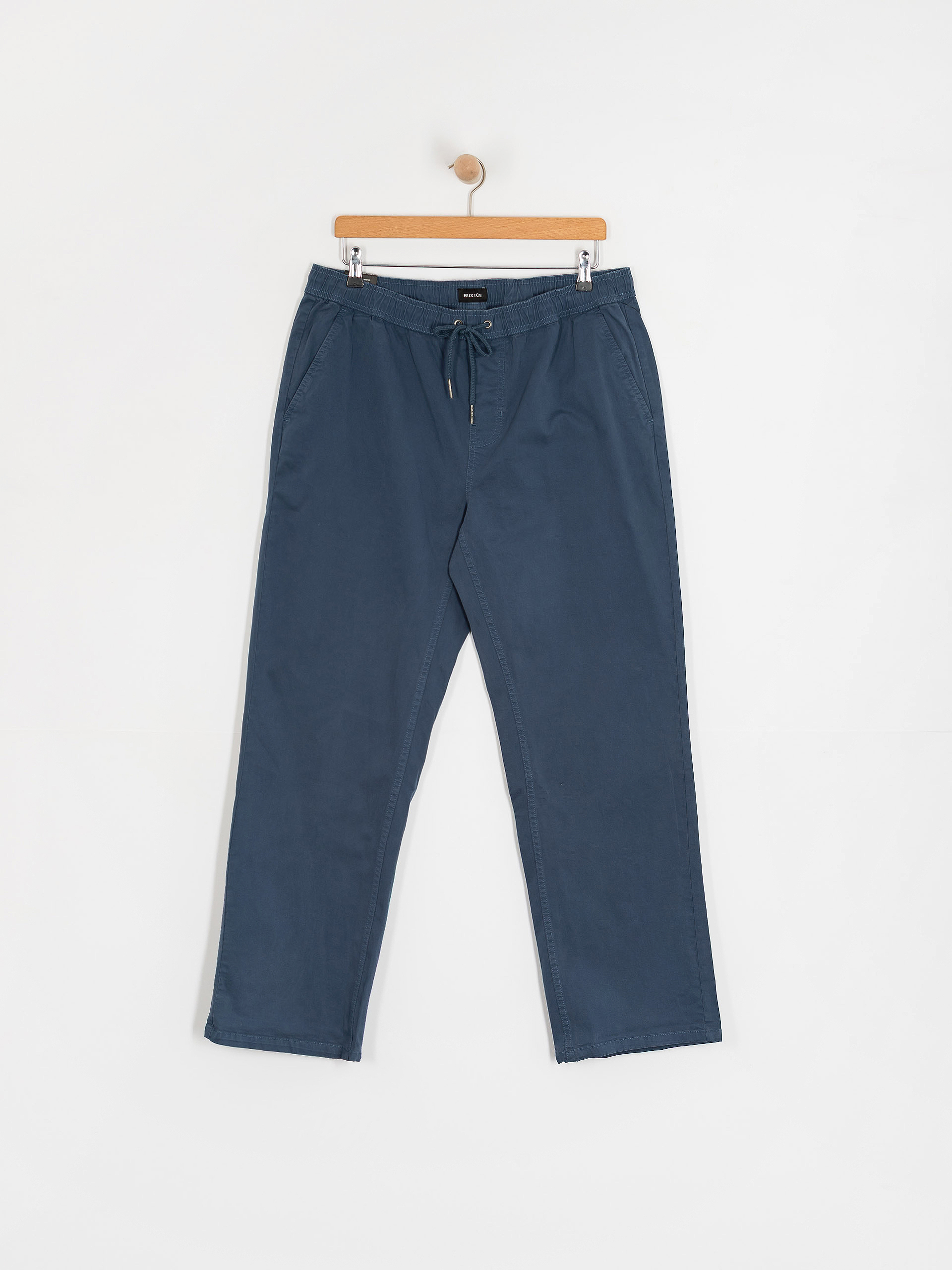 Nohavice Brixton Broadway Vw Ewaist Rlx (washed denim blue)