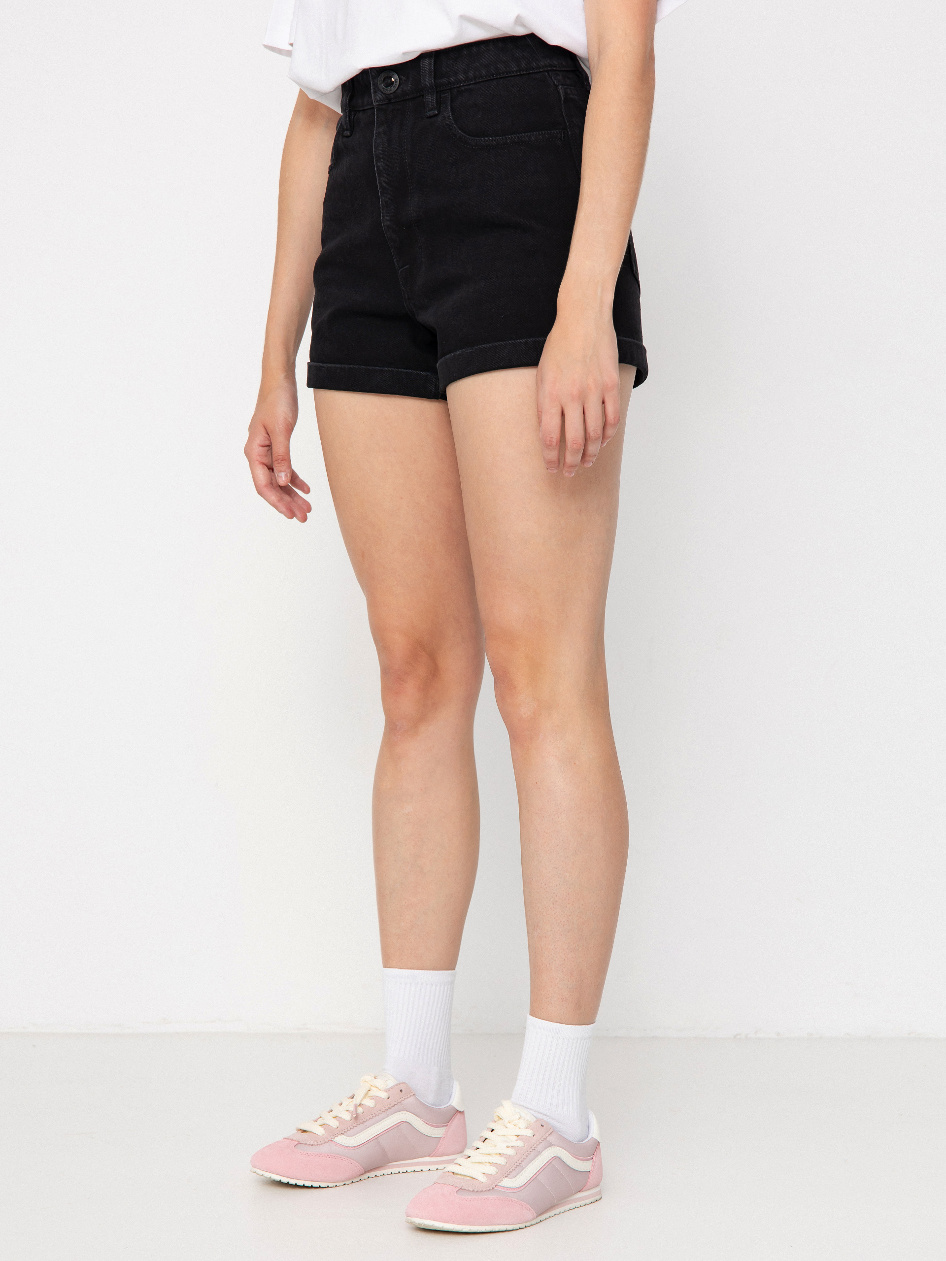 Kraťasy Volcom Weellow Wmn (black)