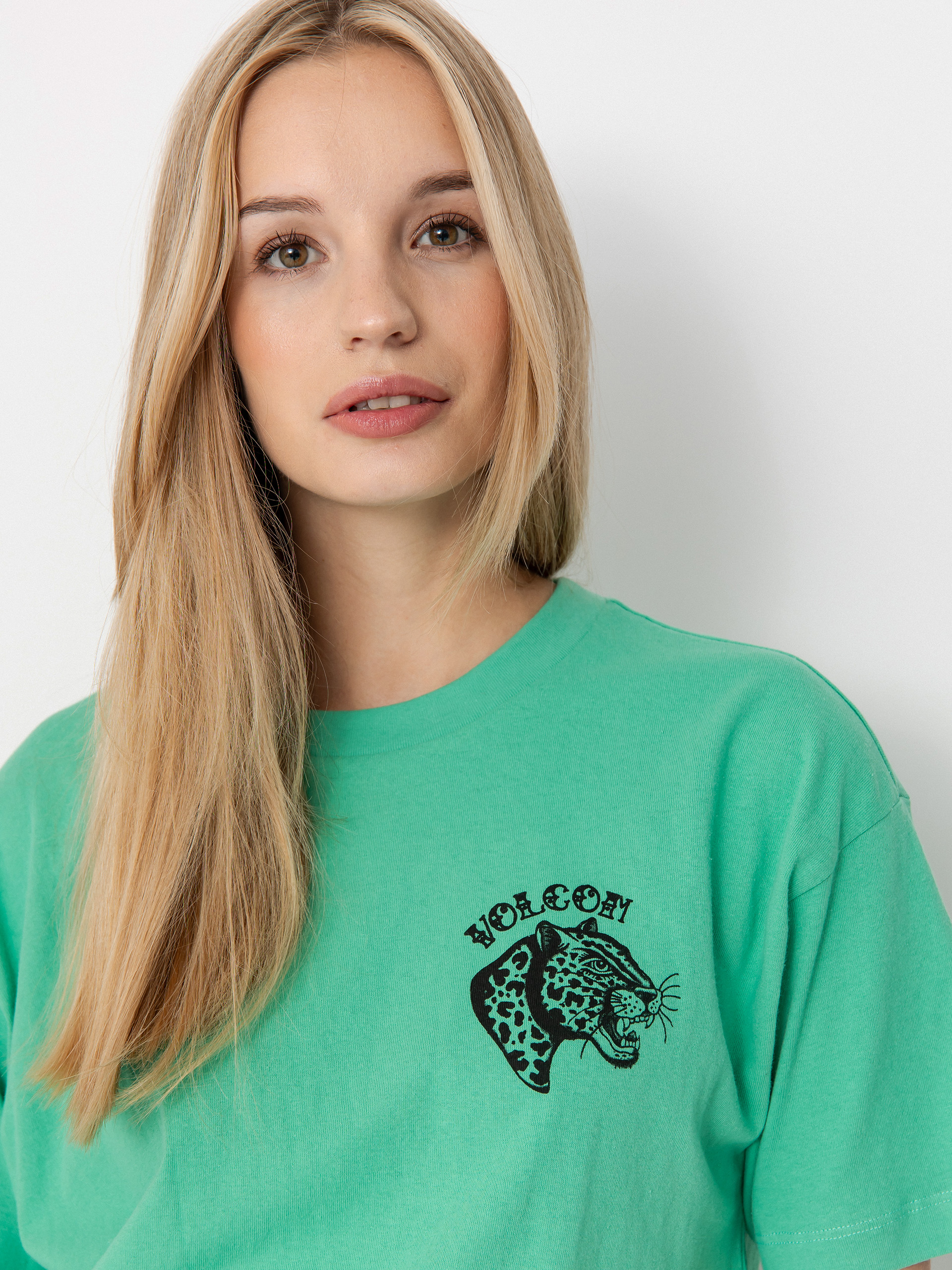 Tričko Volcom Downtown Wmn (jade)