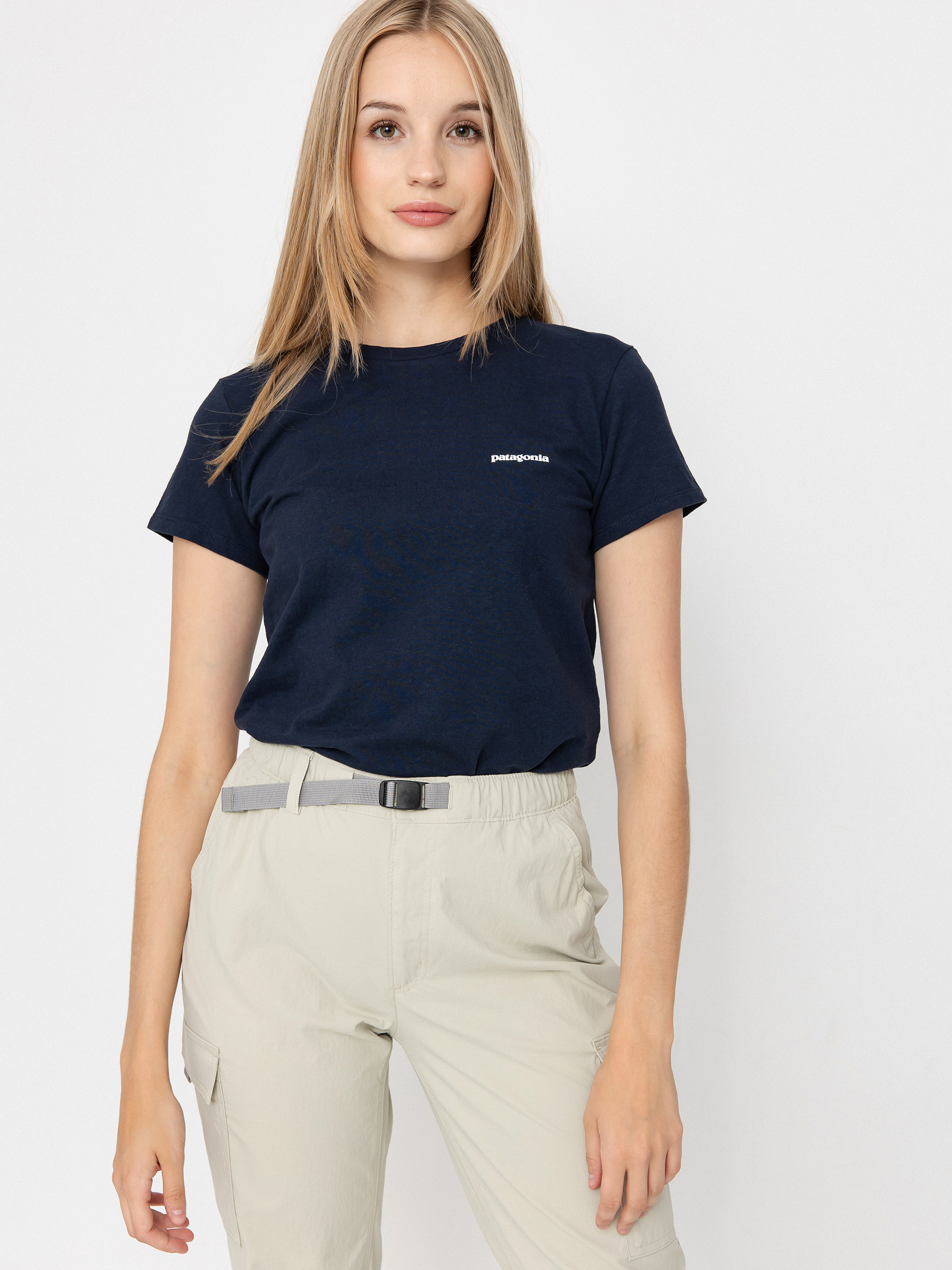 Tričko Patagonia P 6 Logo Responsibili Wmn (new navy)