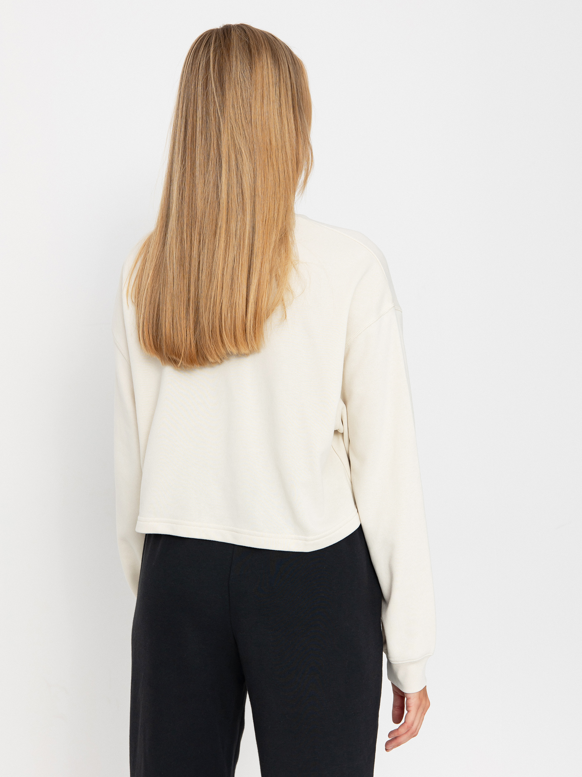 Mikina New Balance Coastal Fleece Wmn (linen)