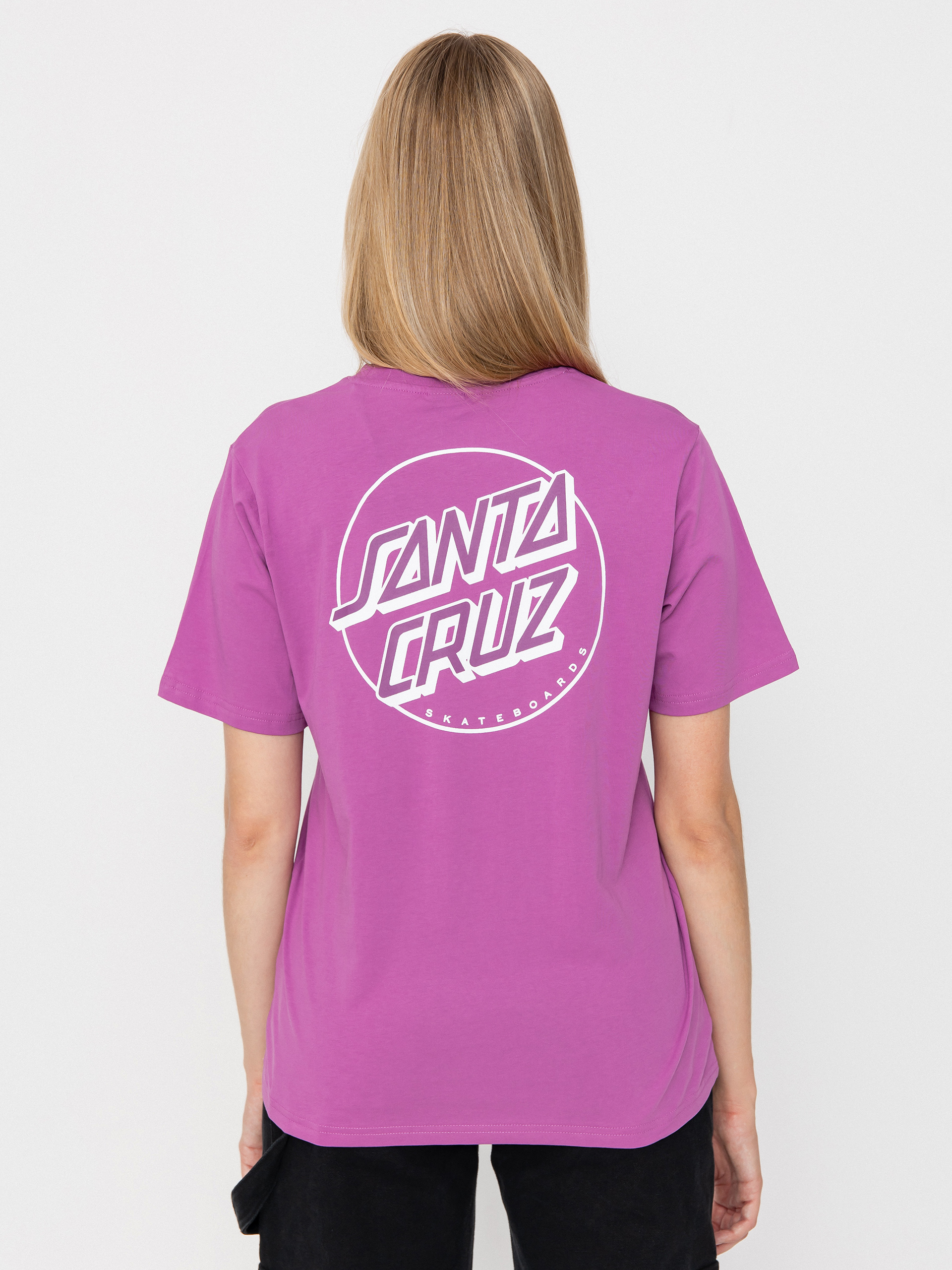 Tričko Santa Cruz Partial Dot Wmn (hyper violet)