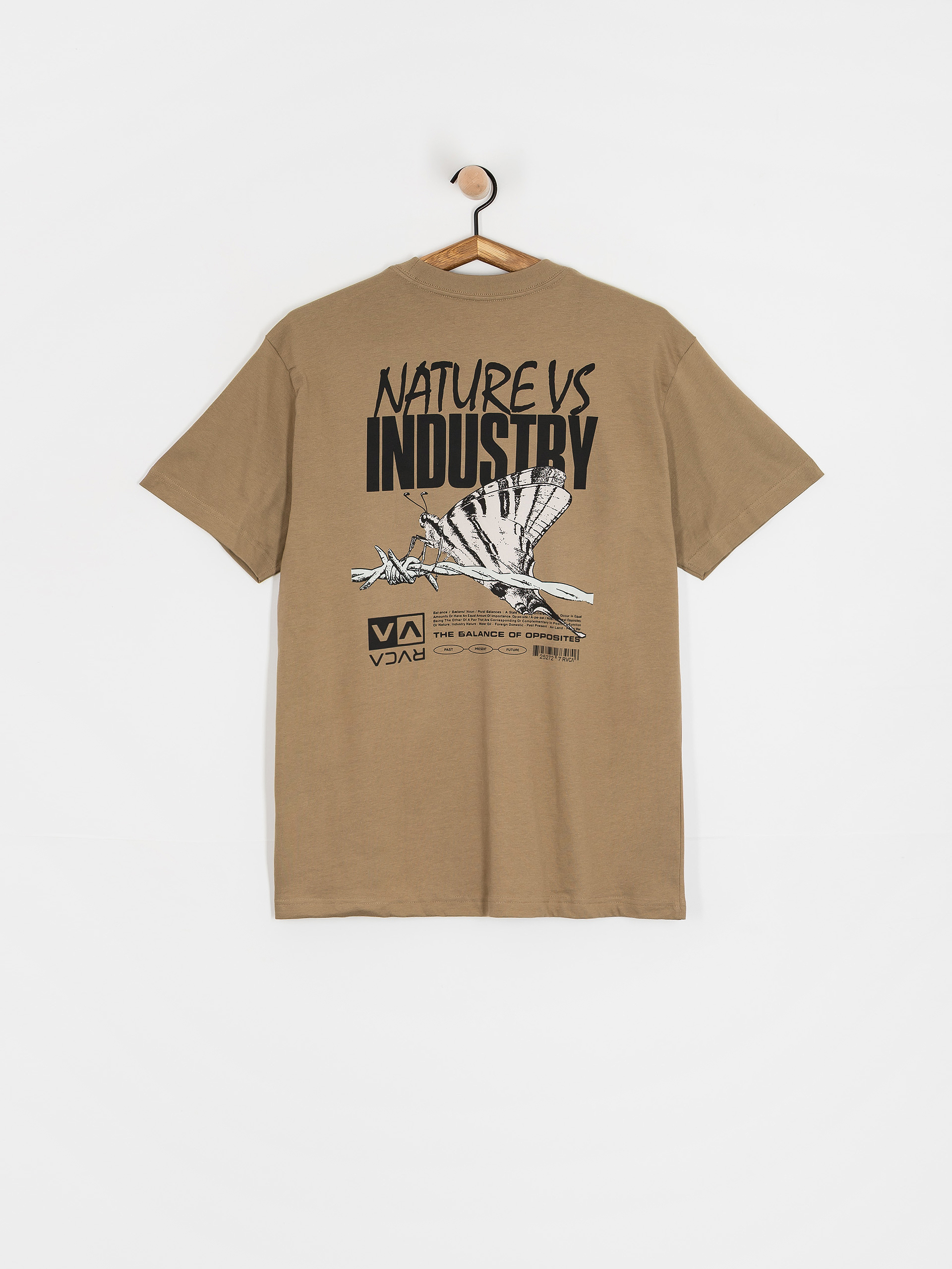 Tričko RVCA Natural Science (coyote)