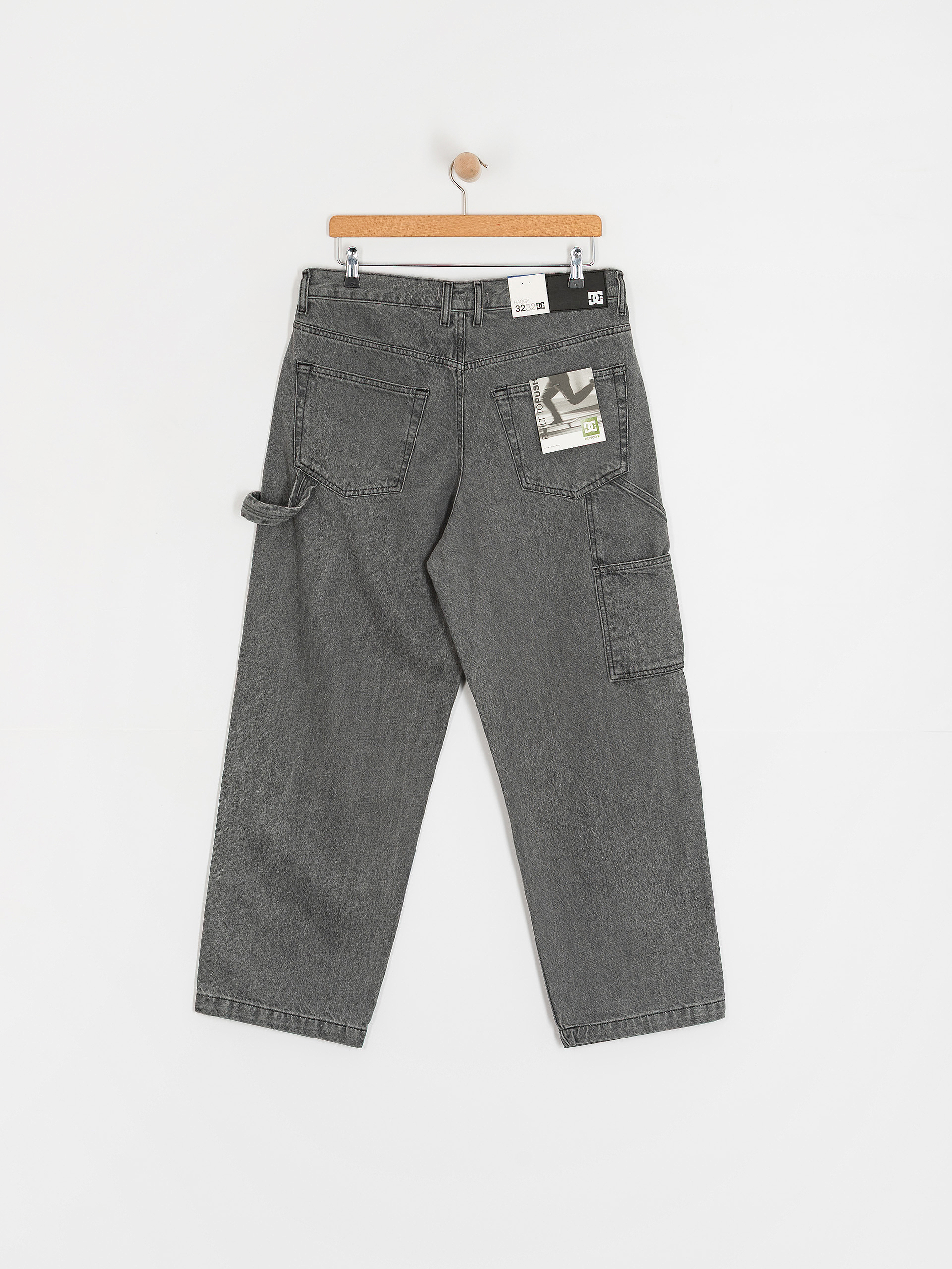 Nohavice DC Worker Baggy Carpenter Rmg (medium grey)