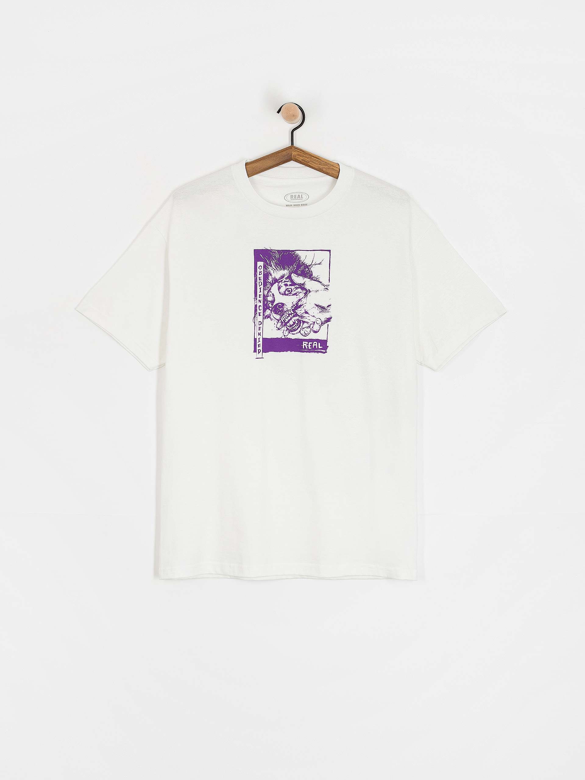 Tričko Real Obedience Denied Reup (white)