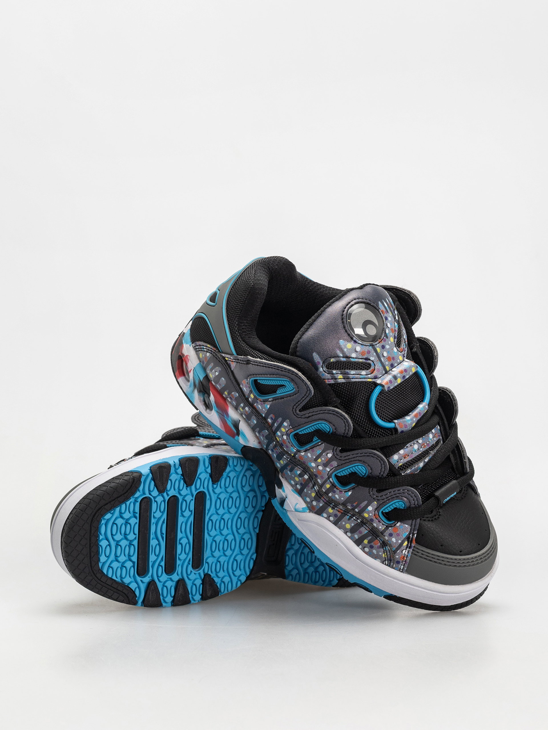 Topánky Osiris D3 OG (black/grey/drips)