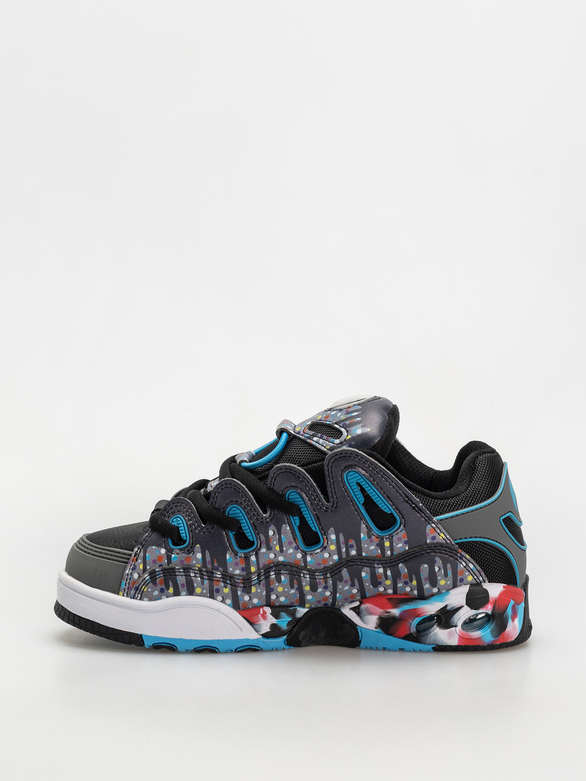 Topánky Osiris D3 OG (black/grey/drips)