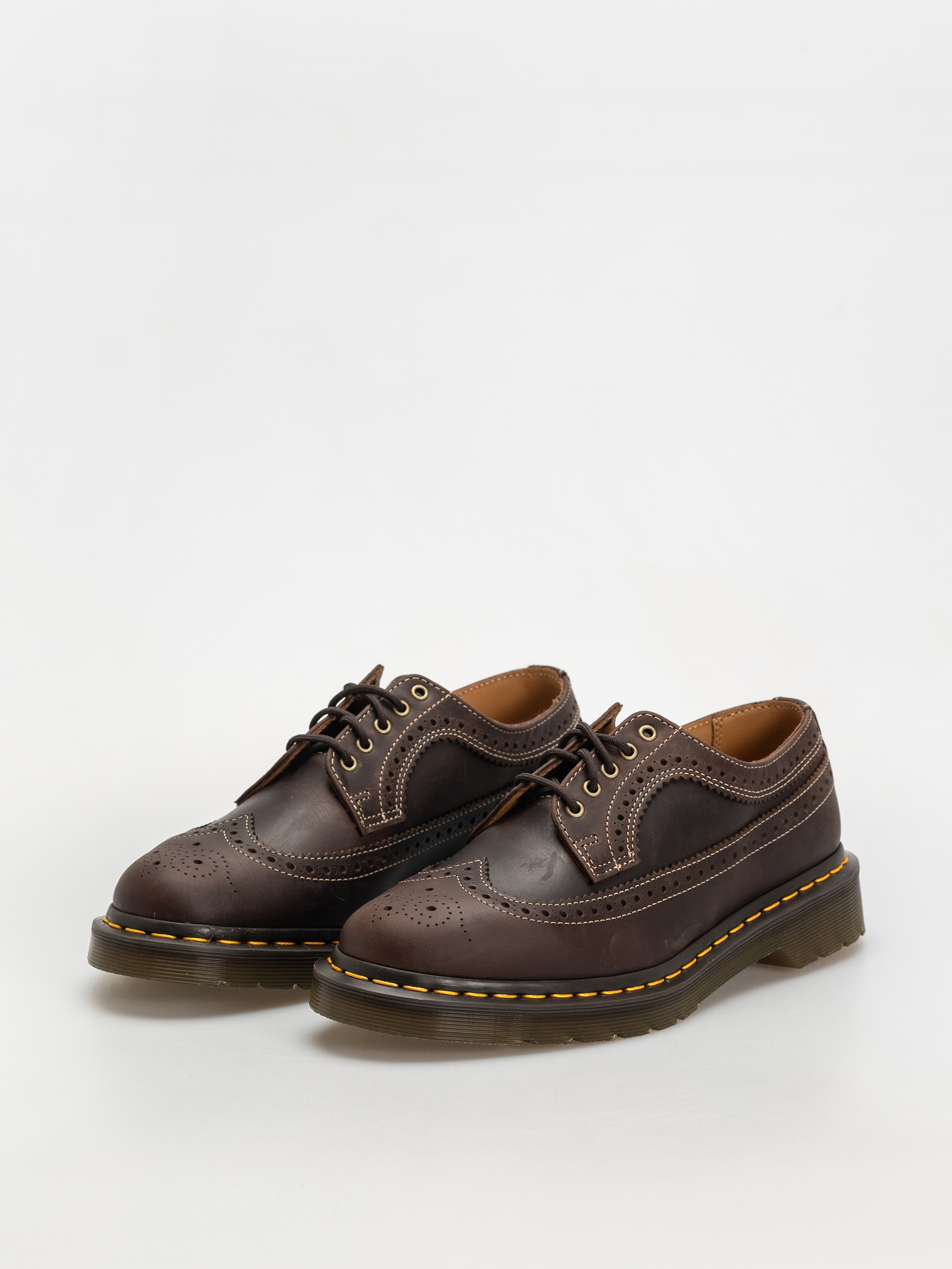 Topánky Dr. Martens 3989 YS (dark brown crazy horse)
