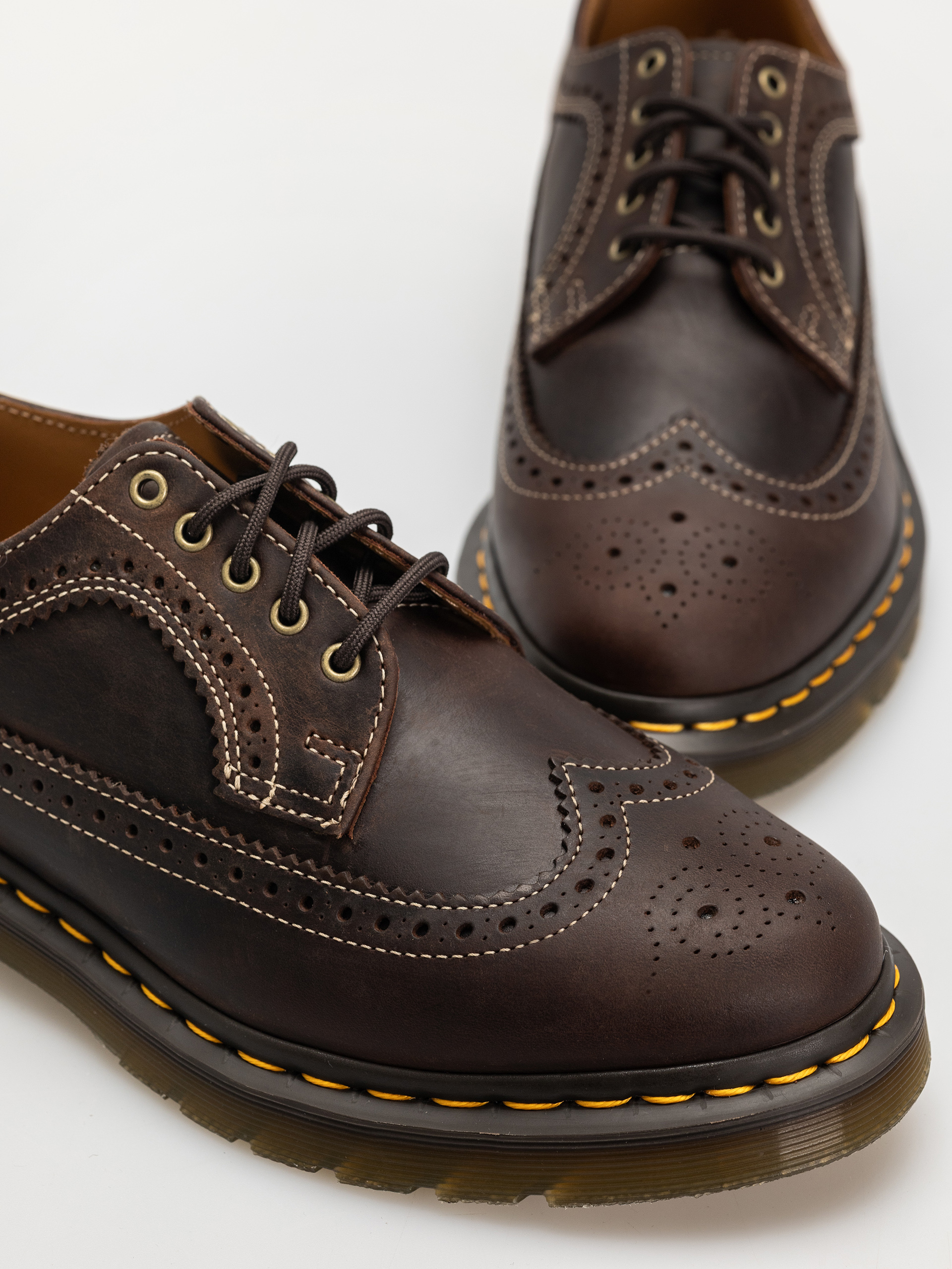 Topánky Dr. Martens 3989 YS (dark brown crazy horse)