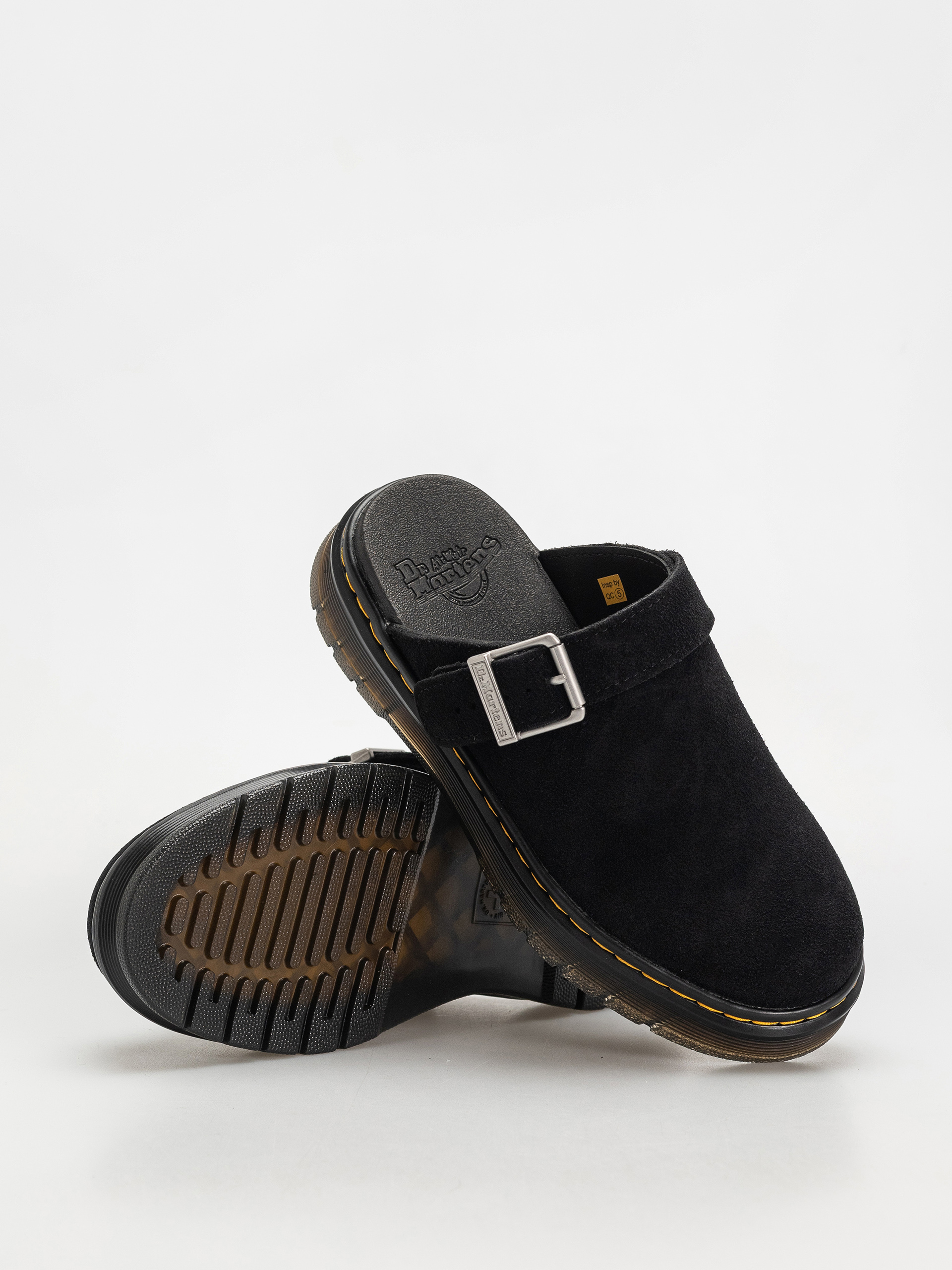 Topánky Dr. Martens Brookline Mule (black bronx suede)