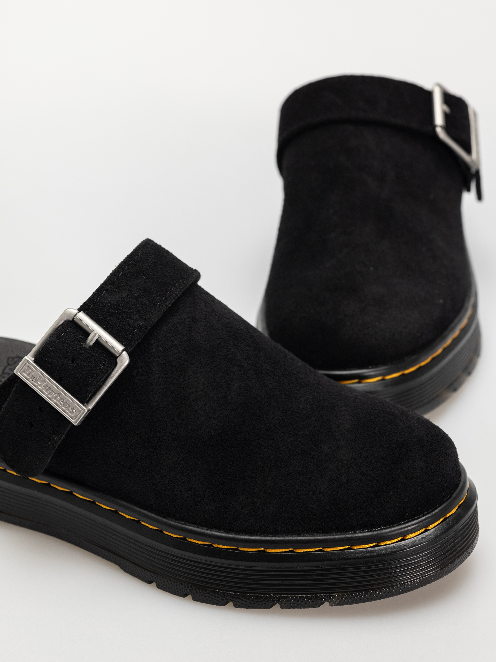 Topánky Dr. Martens Brookline Mule (black bronx suede)